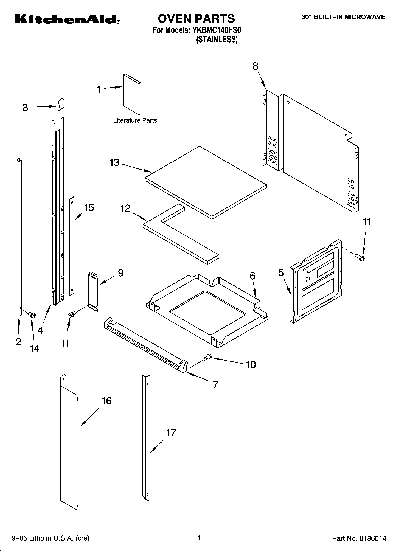 01 - OVEN PARTS
