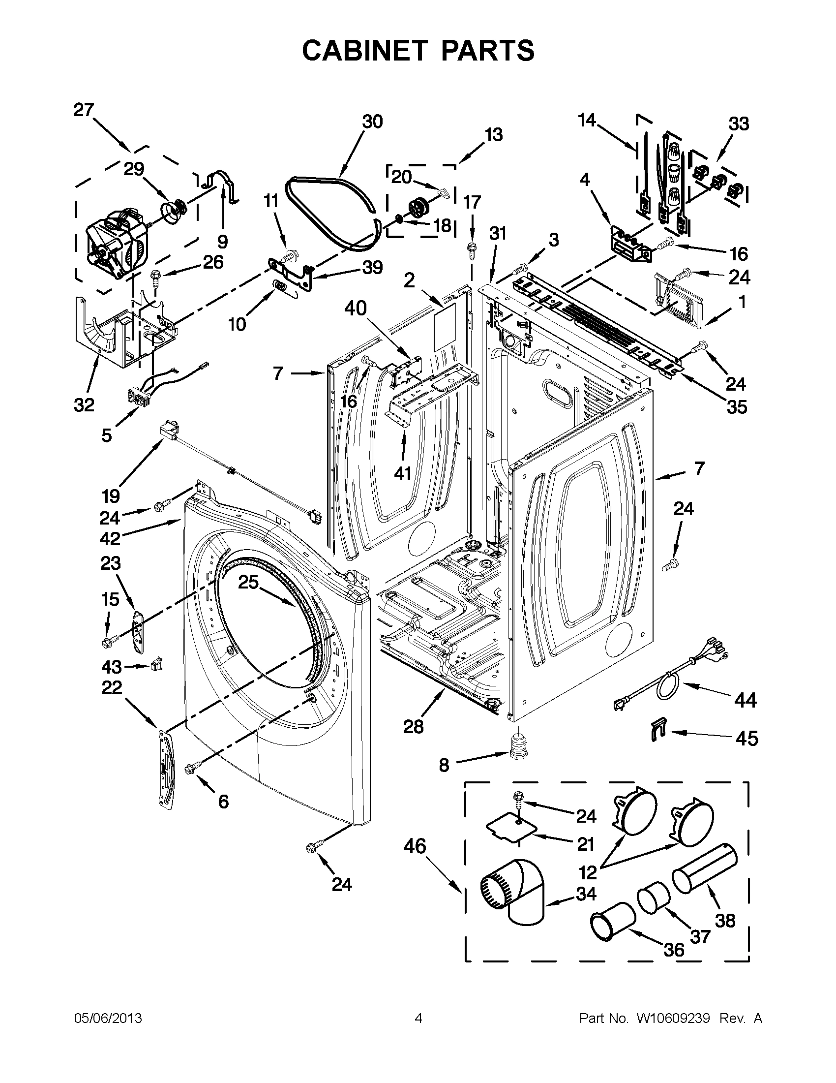 02 - CABINET PARTS