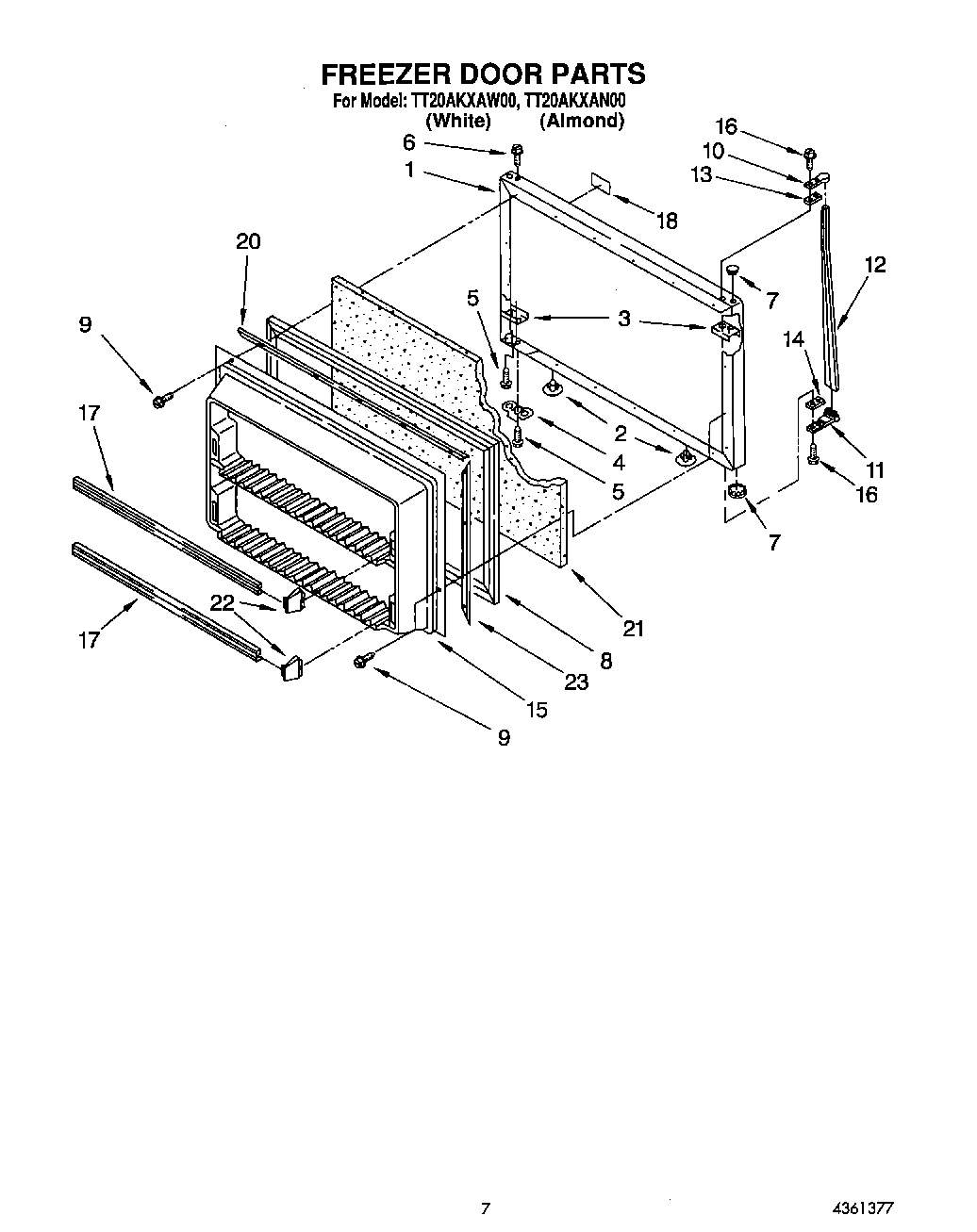 06 - FREEZER DOOR