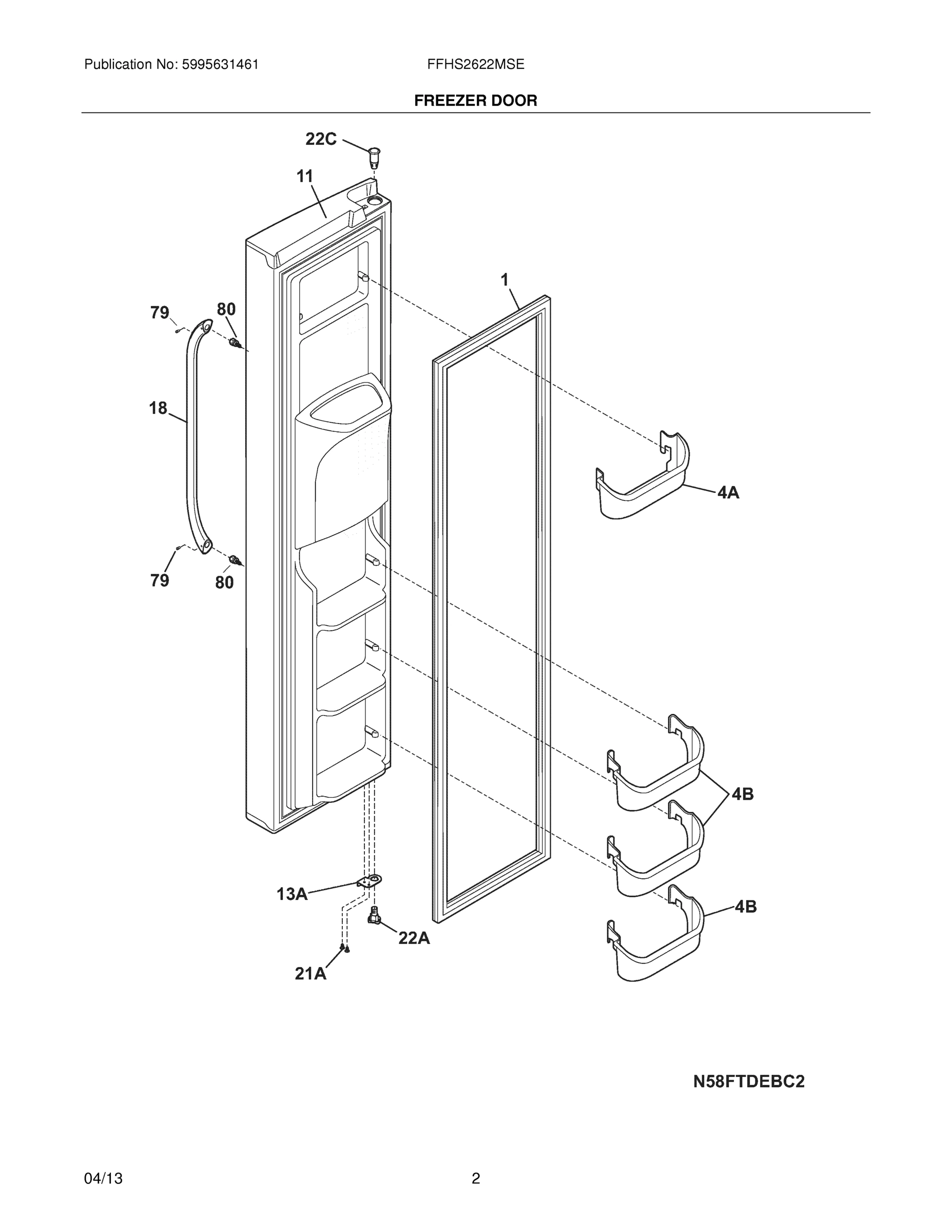 03 - FREEZER DOOR