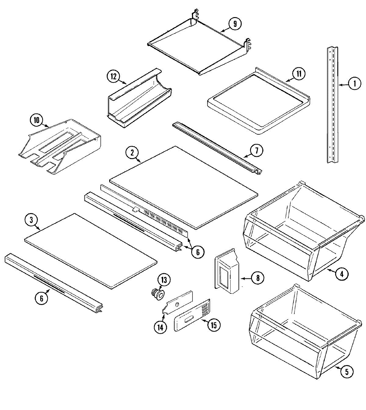 11 - SHELVES & ACCESSORIES