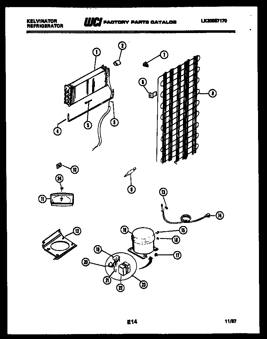 05 - SYSTEM AND AUTOMATIC DEFROST PARTS
