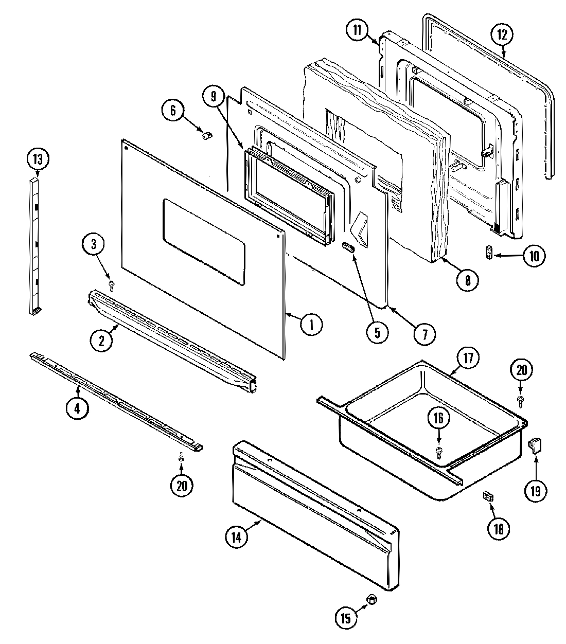 03 - DOOR/DRAWER (G3621XR)