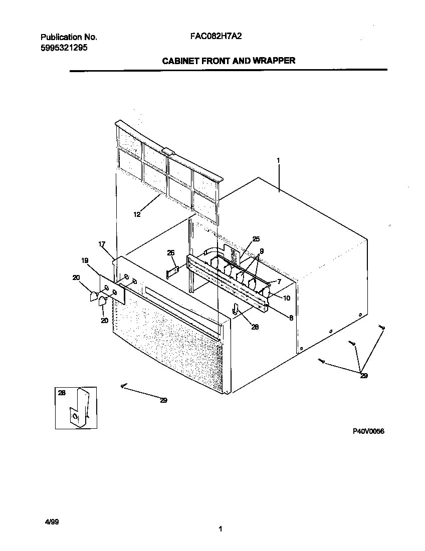 02 - CABINET FRONT/WRAPPER