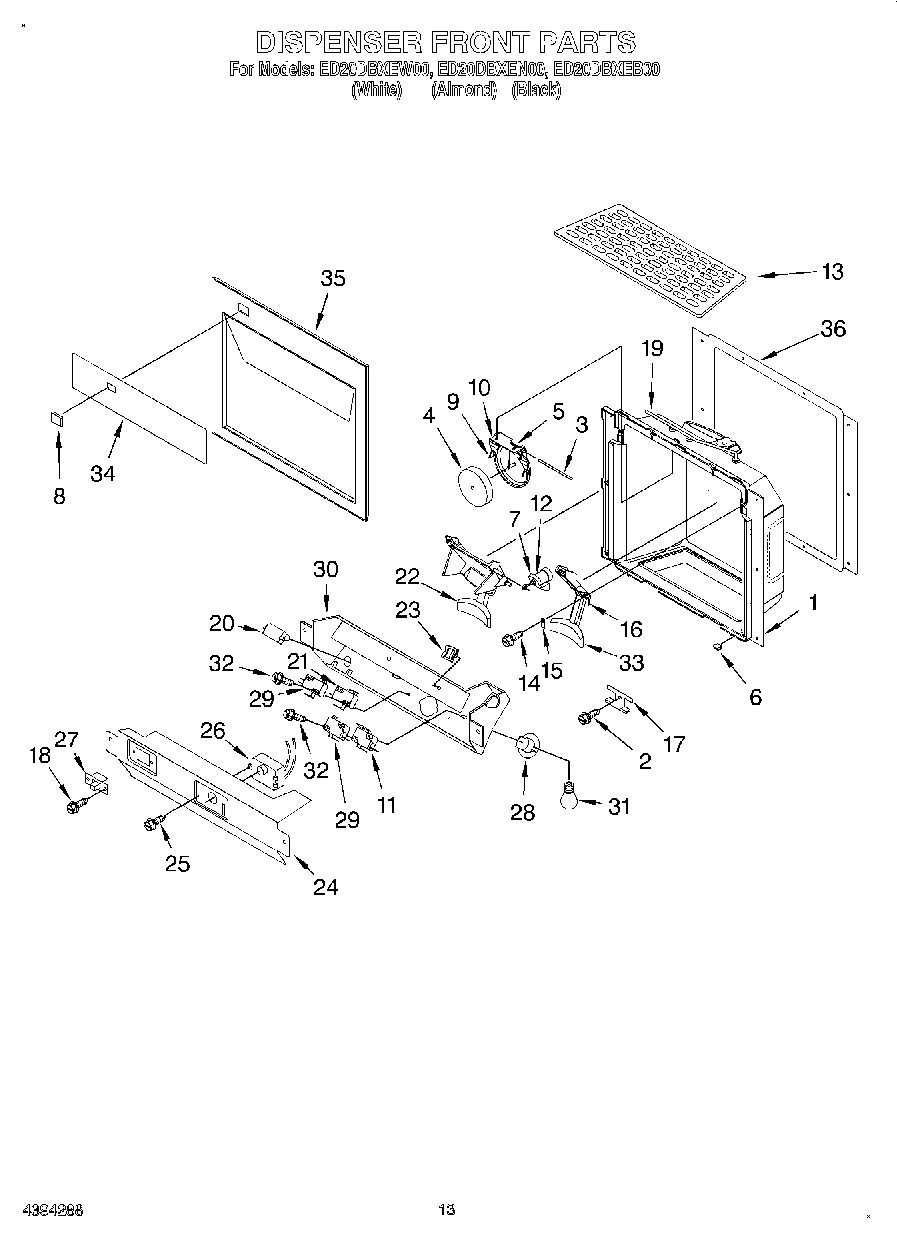 08 - DISPENSER FRONT
