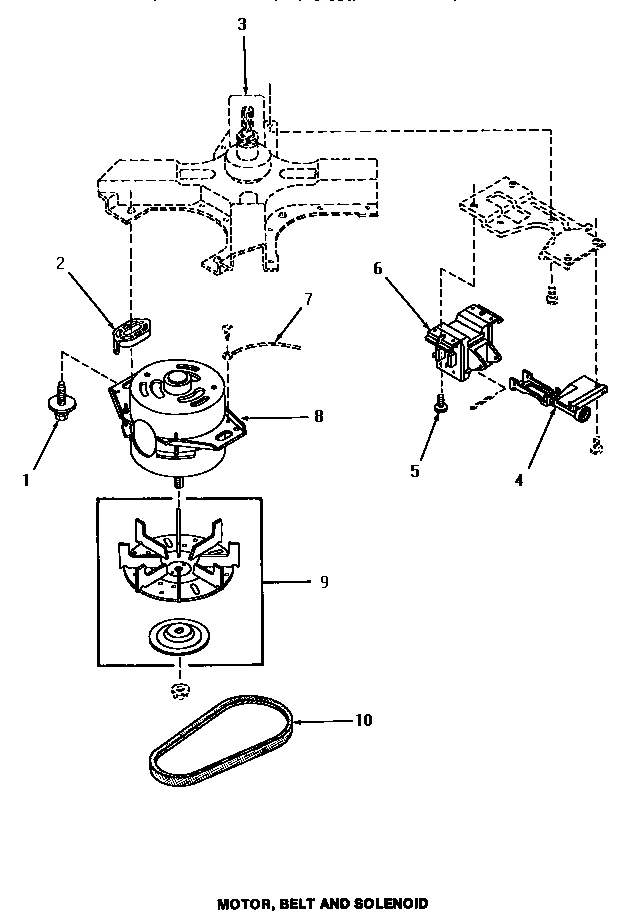 09 - MOTOR, BELT & SOLENOID