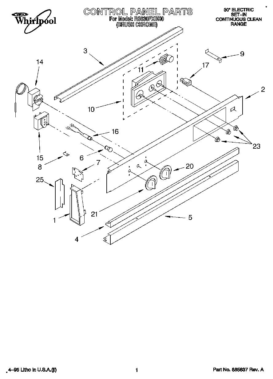 01 - CONTROL PANEL, LITERATURE