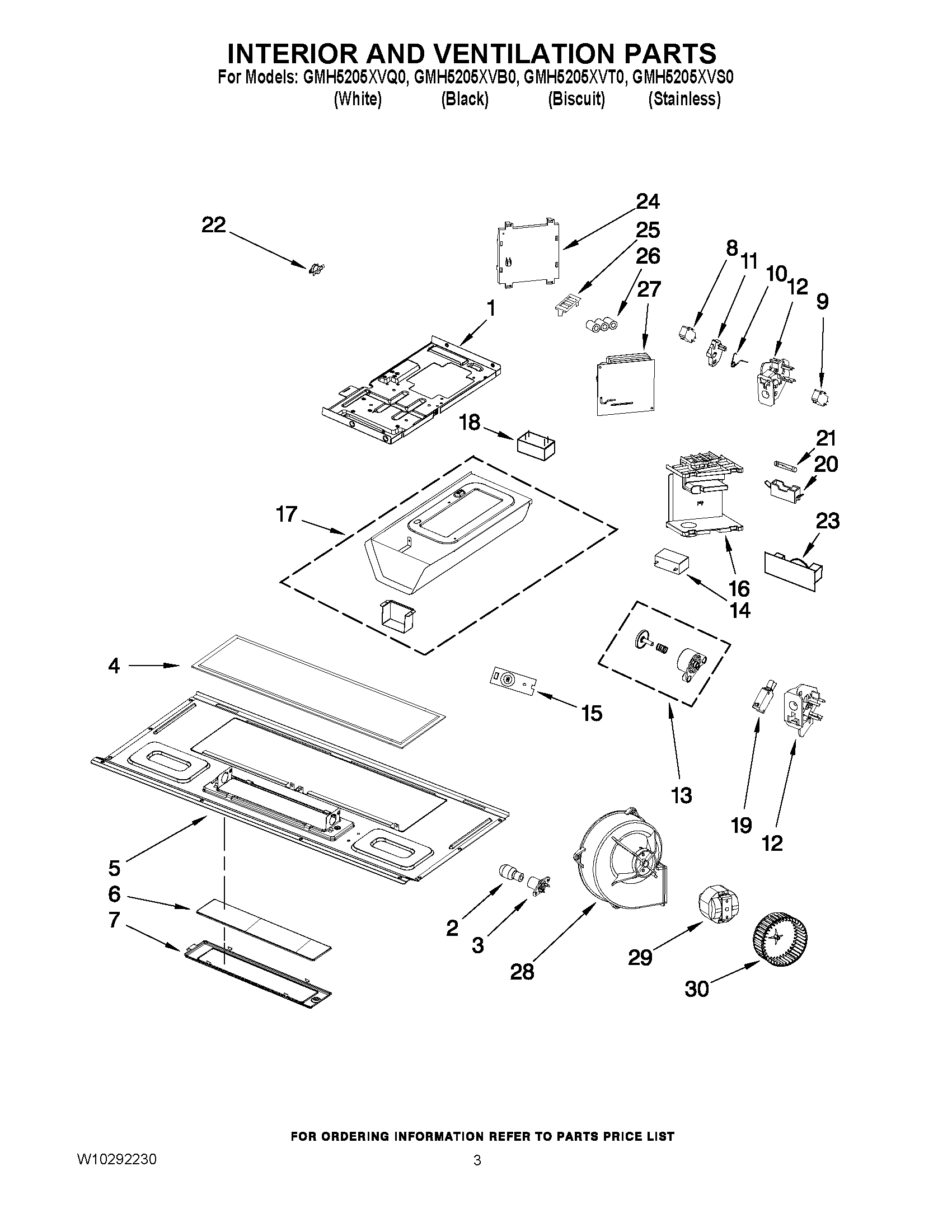 03 - INTERIOR AND VENTILATION PARTS