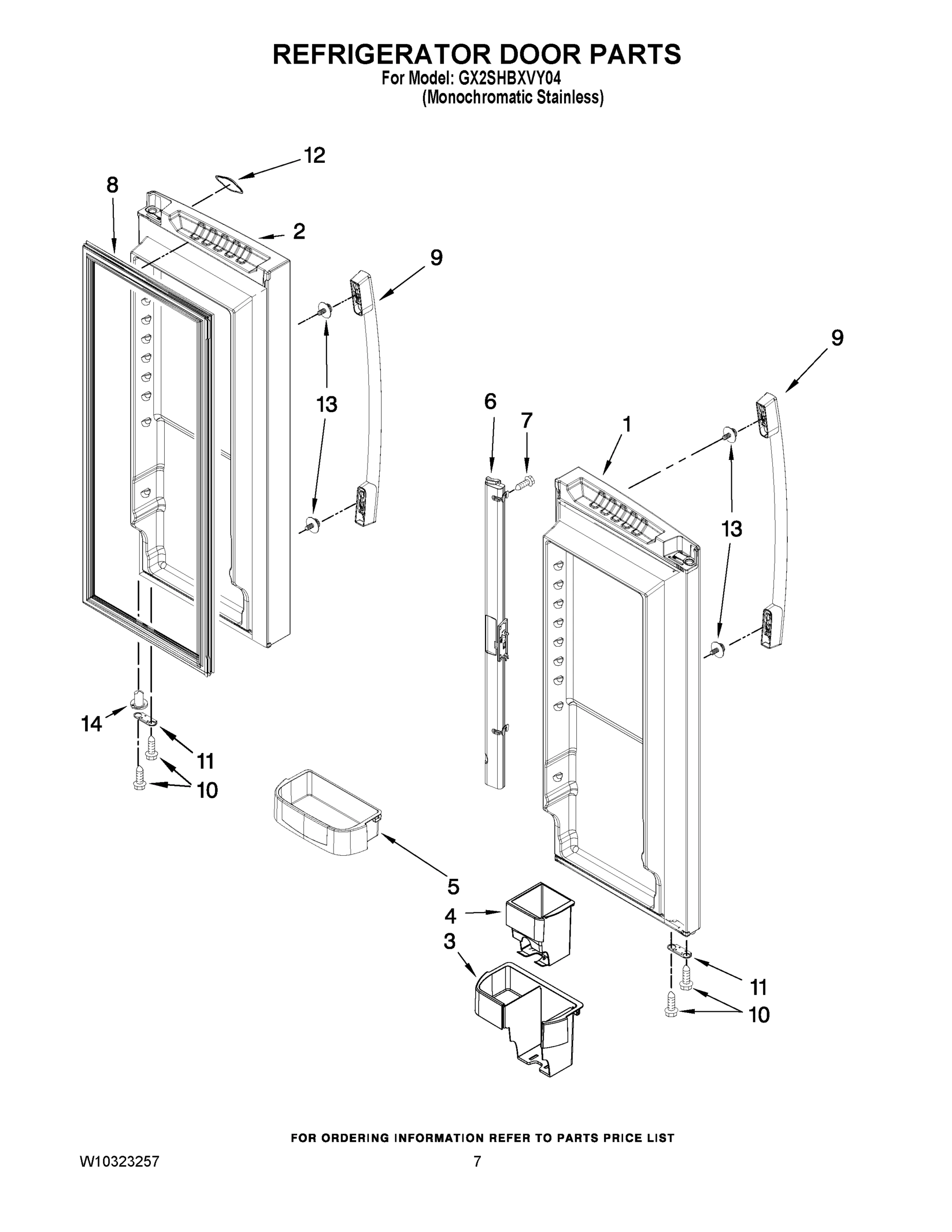 05 - REFRIGERATOR DOOR PARTS