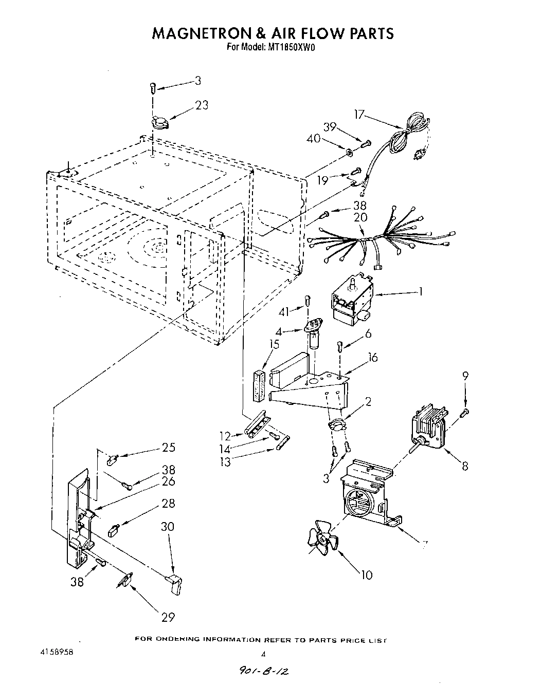 04 - MAGNETRON AND AIR FLOW , LIT/OPTIONAL
