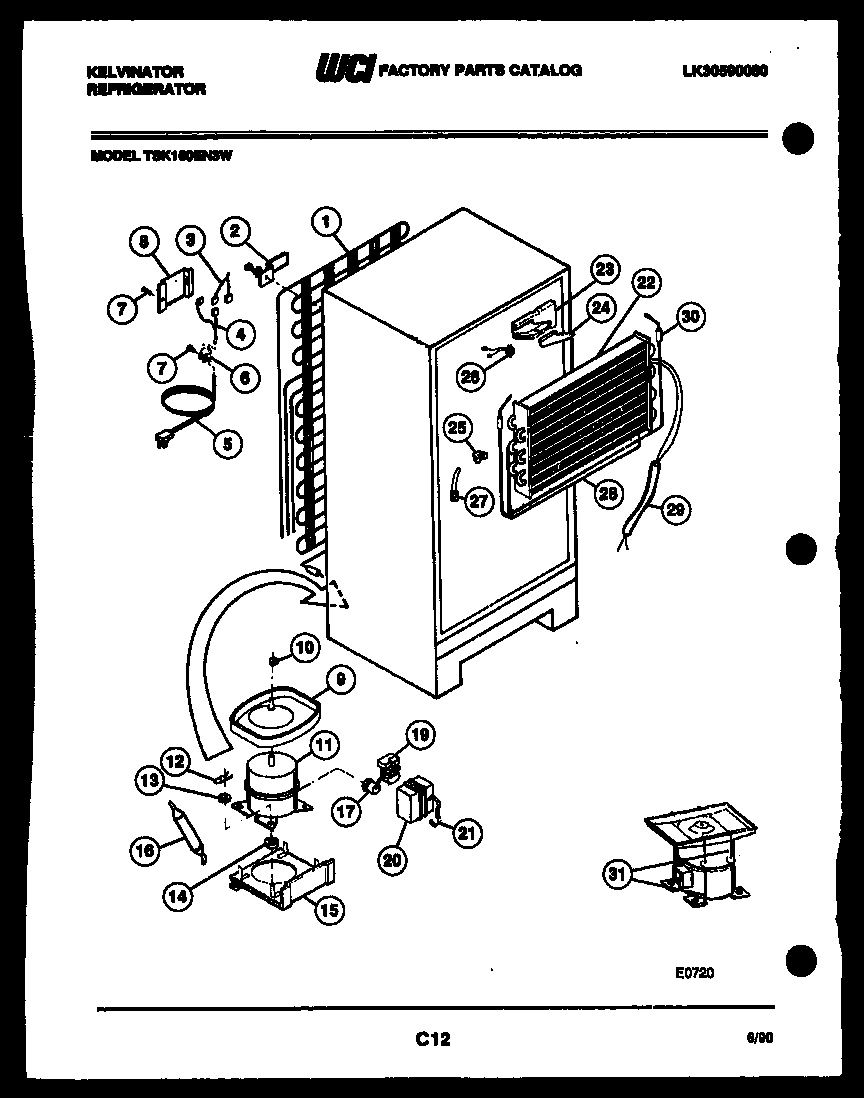05 - SYSTEM AND AUTOMATIC DEFROST PARTS