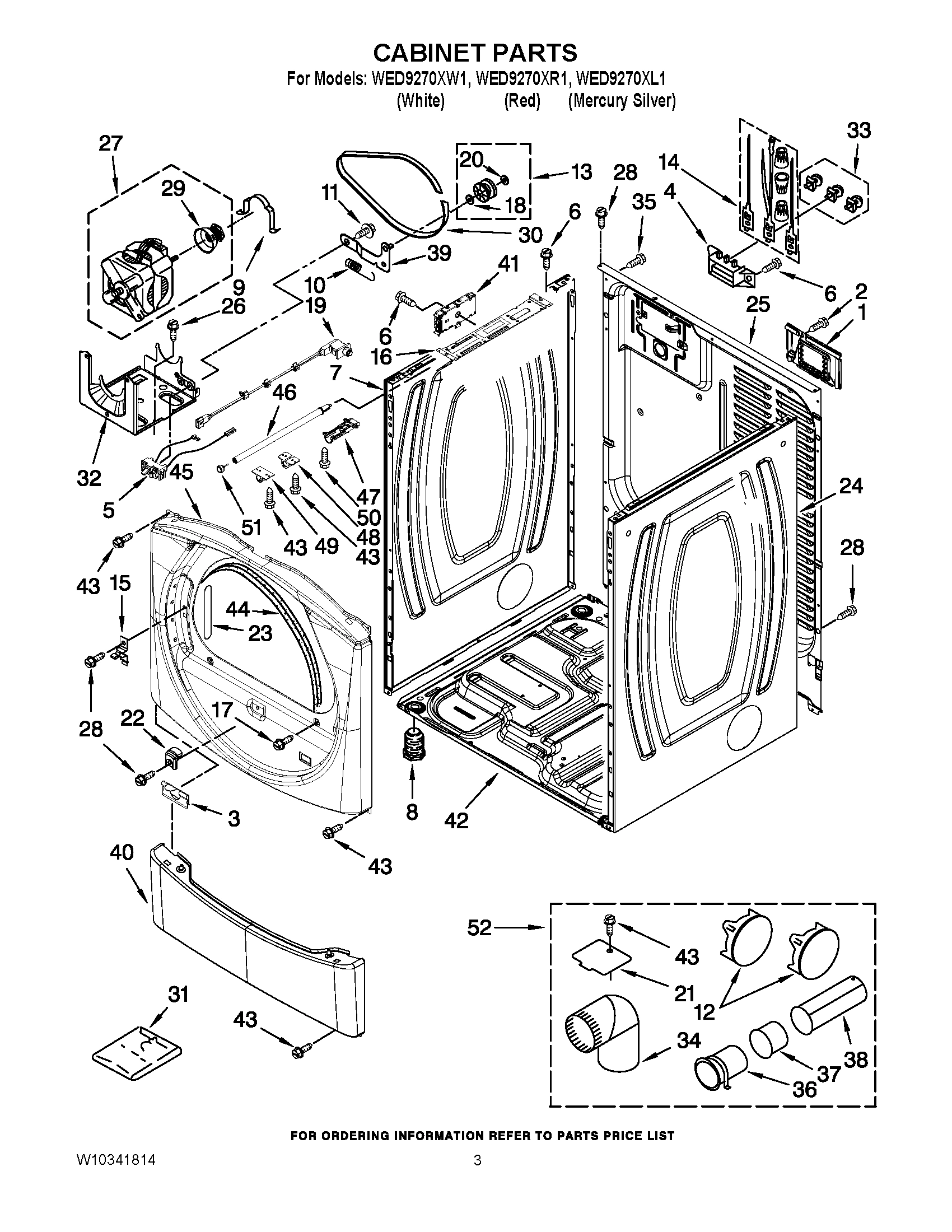 02 - CABINET PARTS