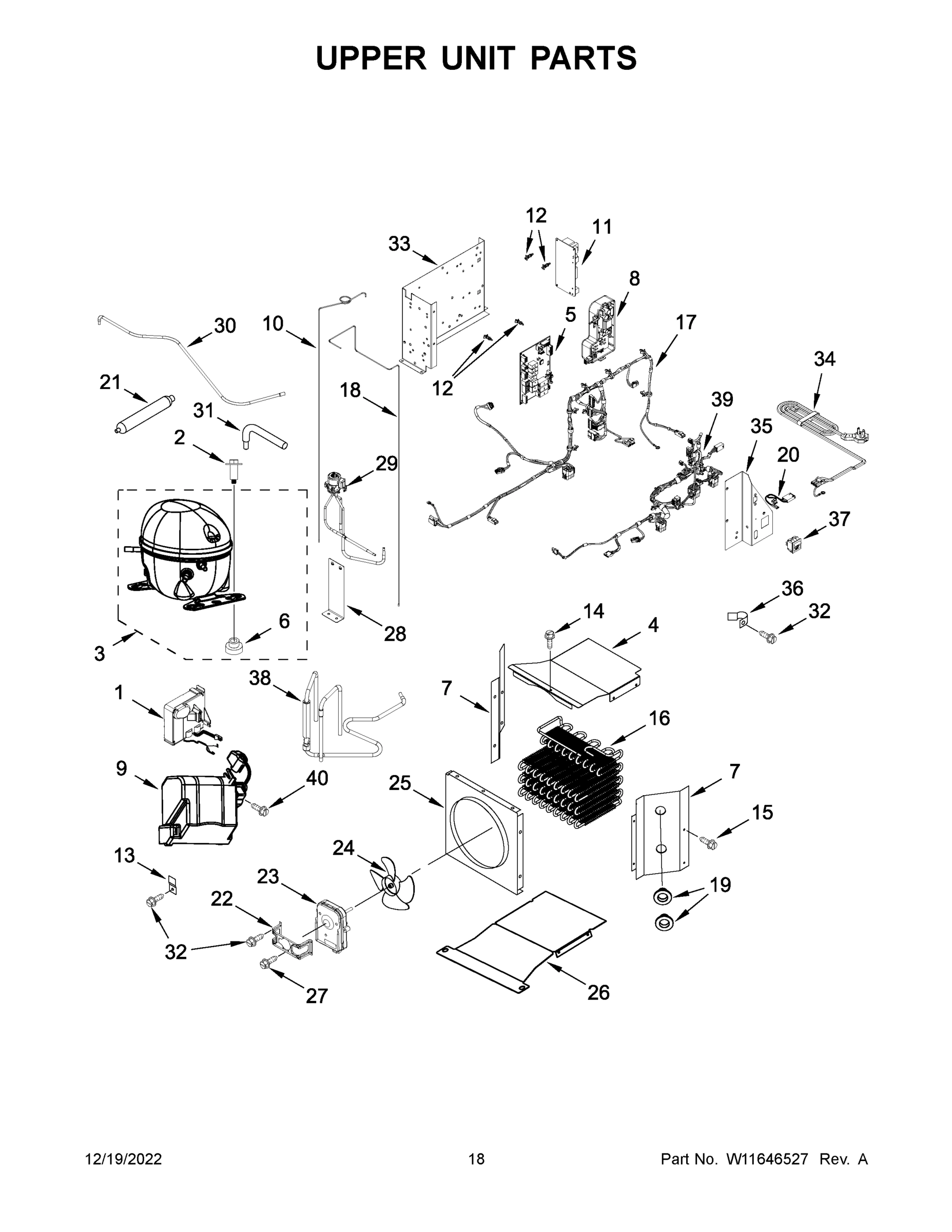 10 - UPPER UNIT PARTS