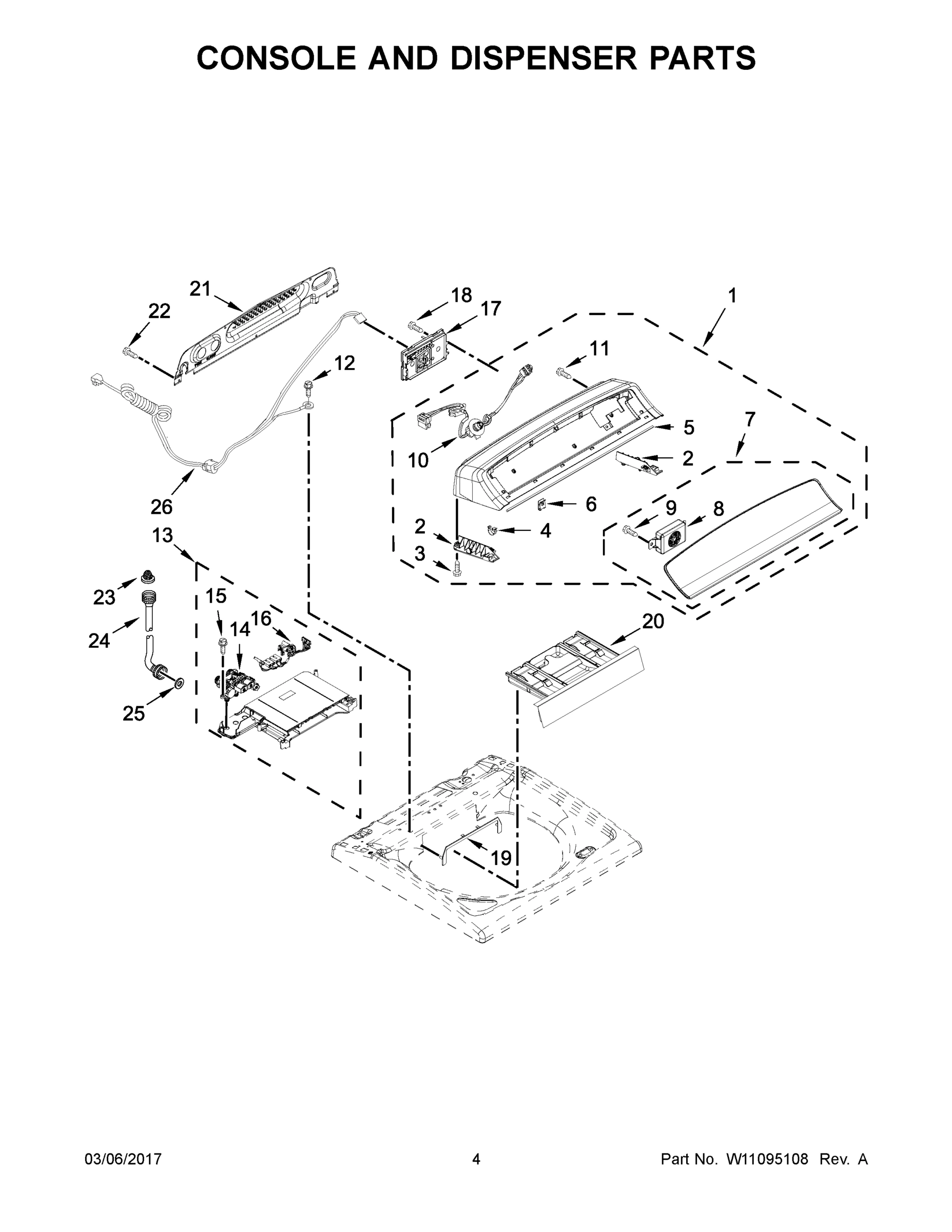 03 - CONTROLS AND WATER INLET PARTS