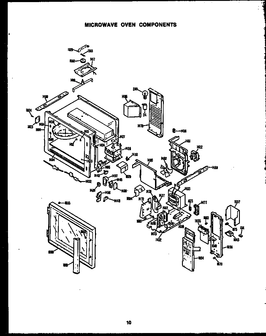04 - MICROWAVE OVEN COMPONENTS