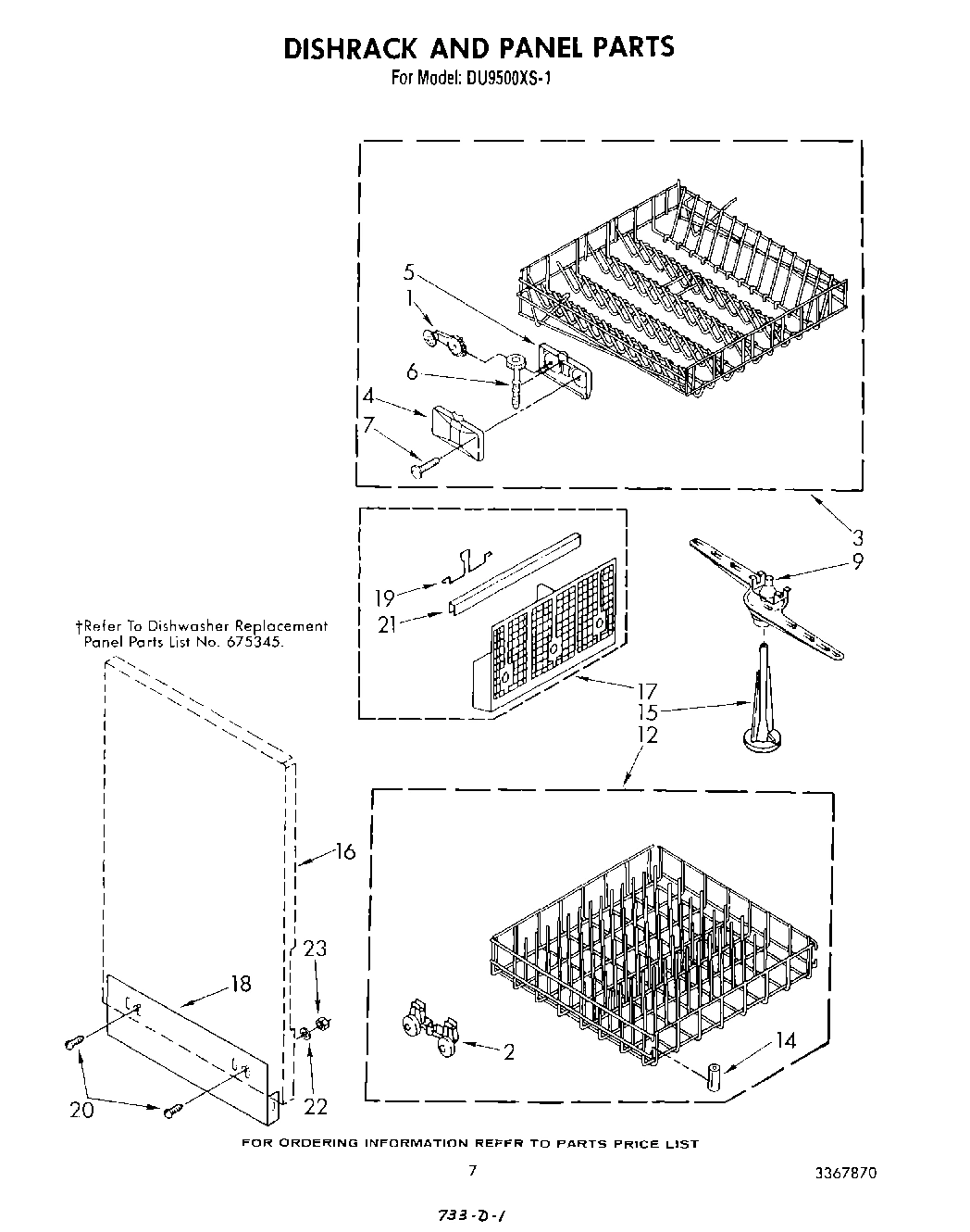 05 - DISHRACK AND PANEL