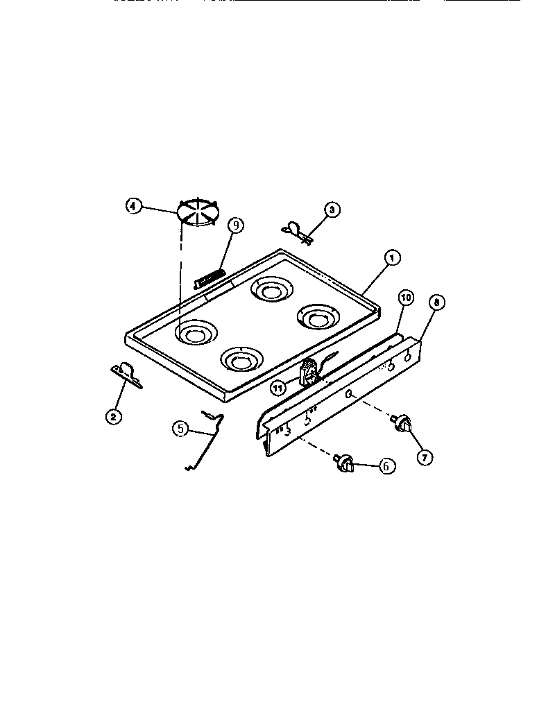 03 - COOKTOP PARTS