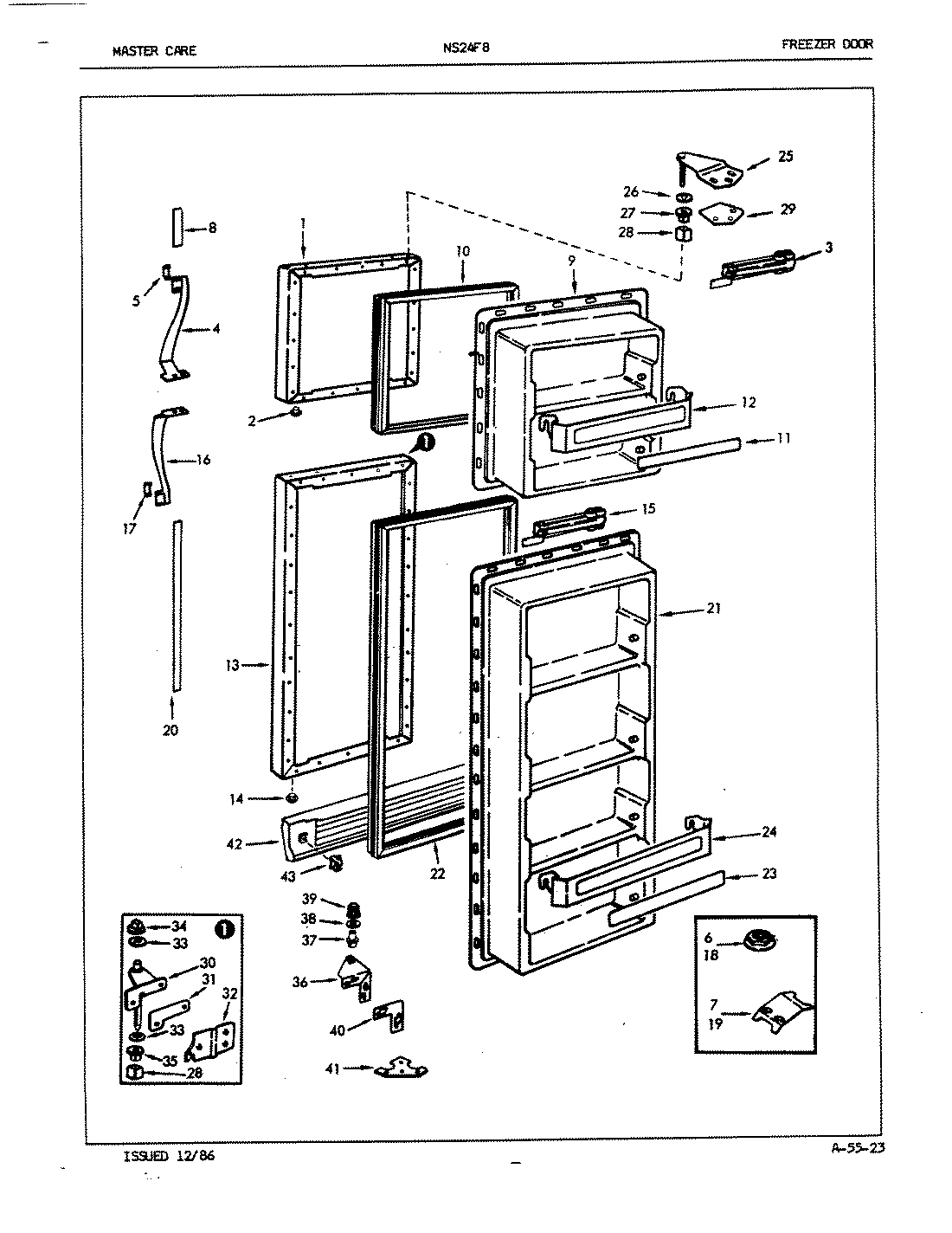 02 - FREEZER DOOR