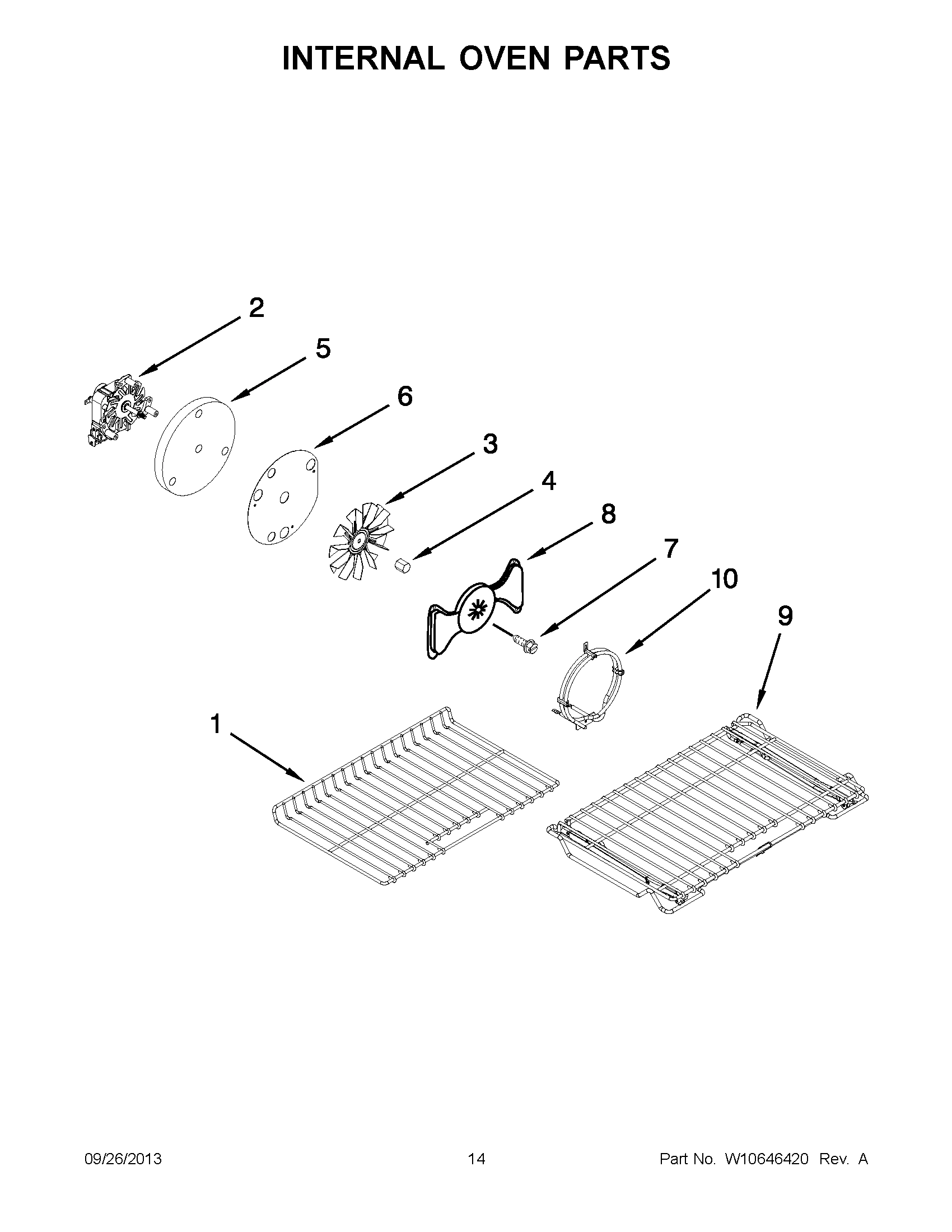 08 - INTERNAL OVEN PARTS