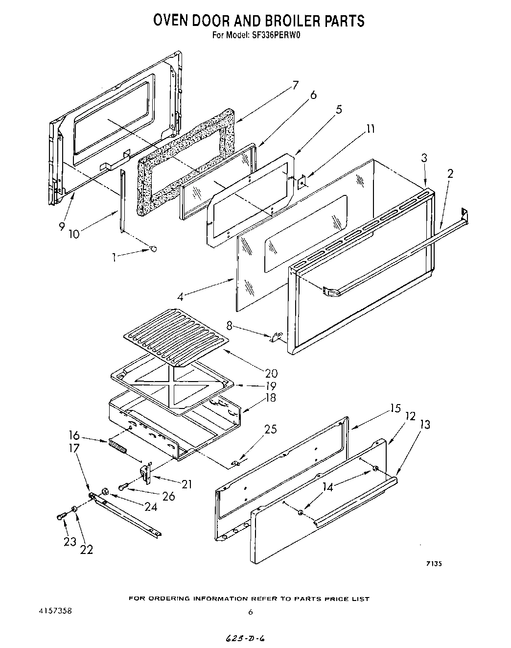 05 - OVEN DOOR AND BROILER