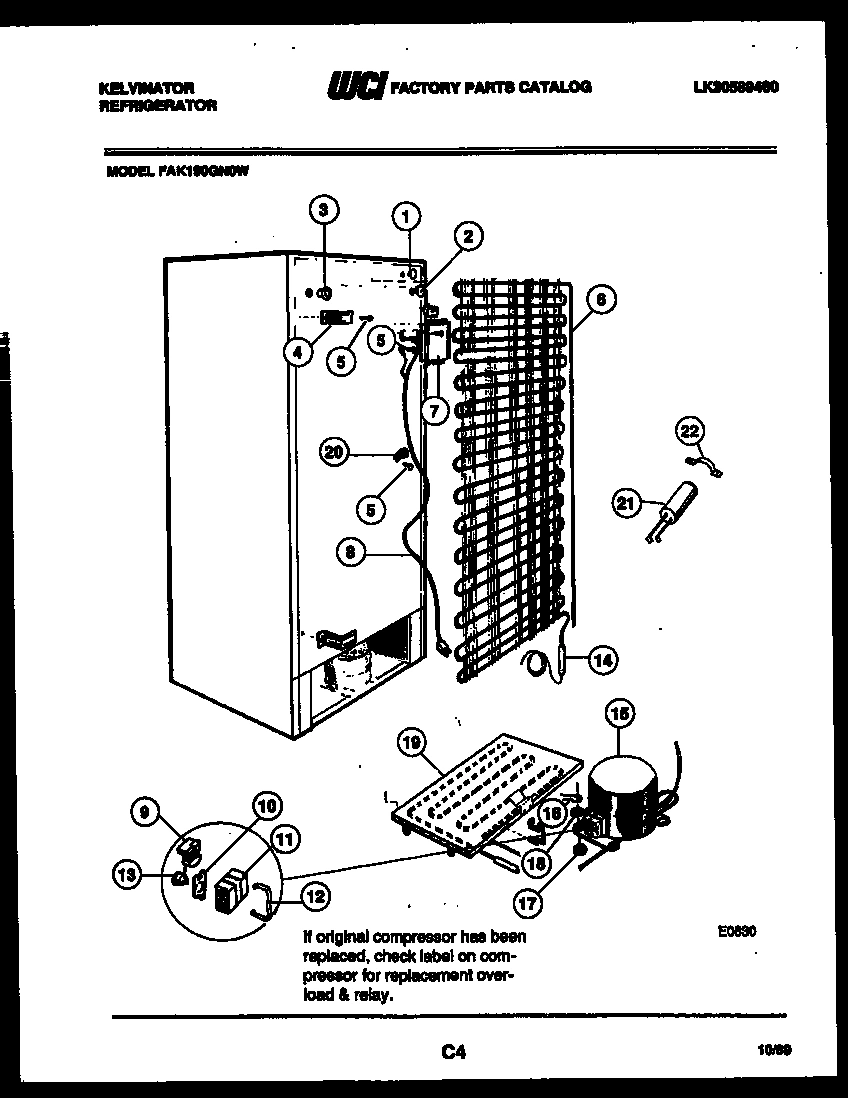 07 - SYSTEM AND AUTOMATIC DEFROST PARTS