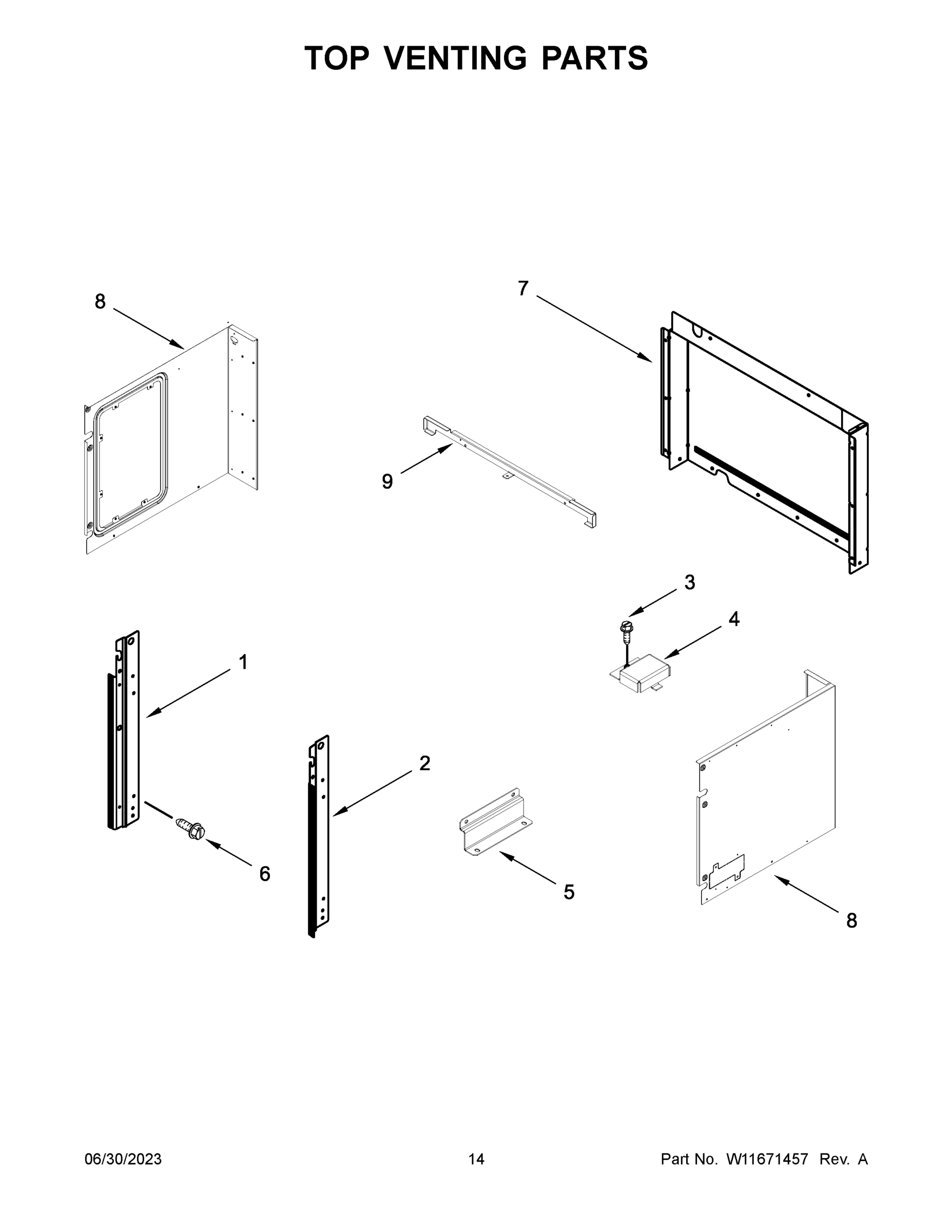 08 - TOP VENTING PARTS