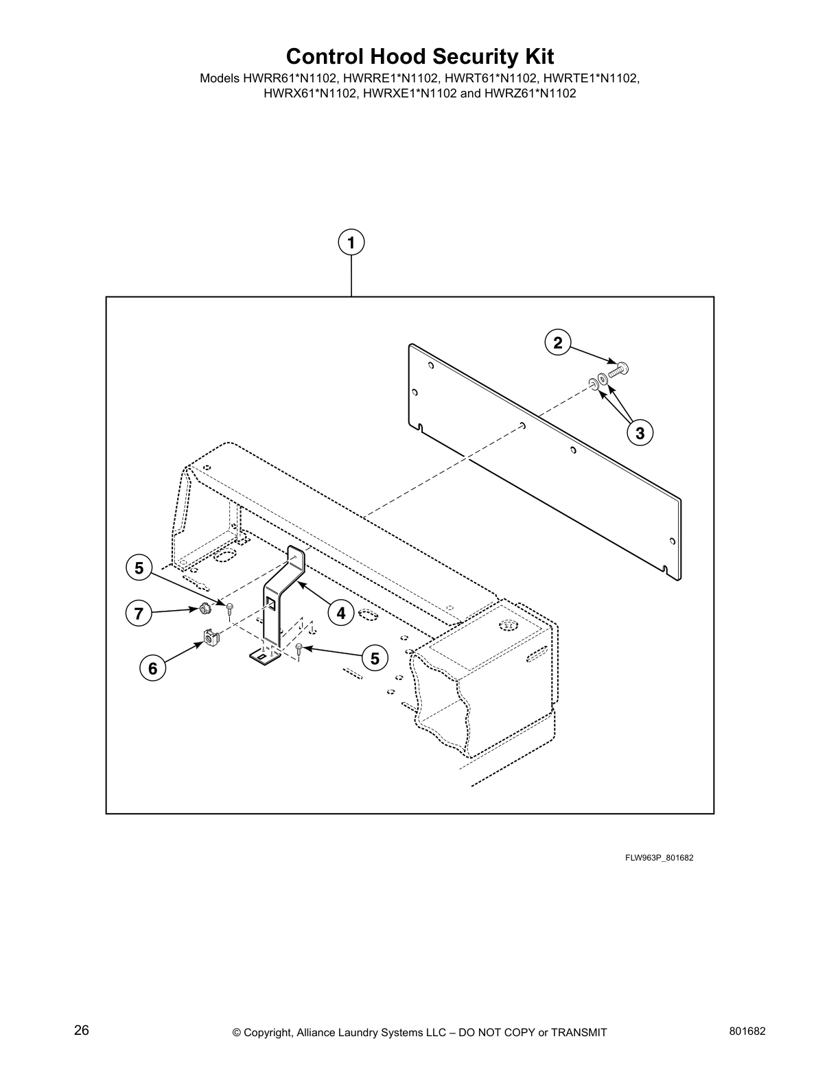 Control Hood Security Kit