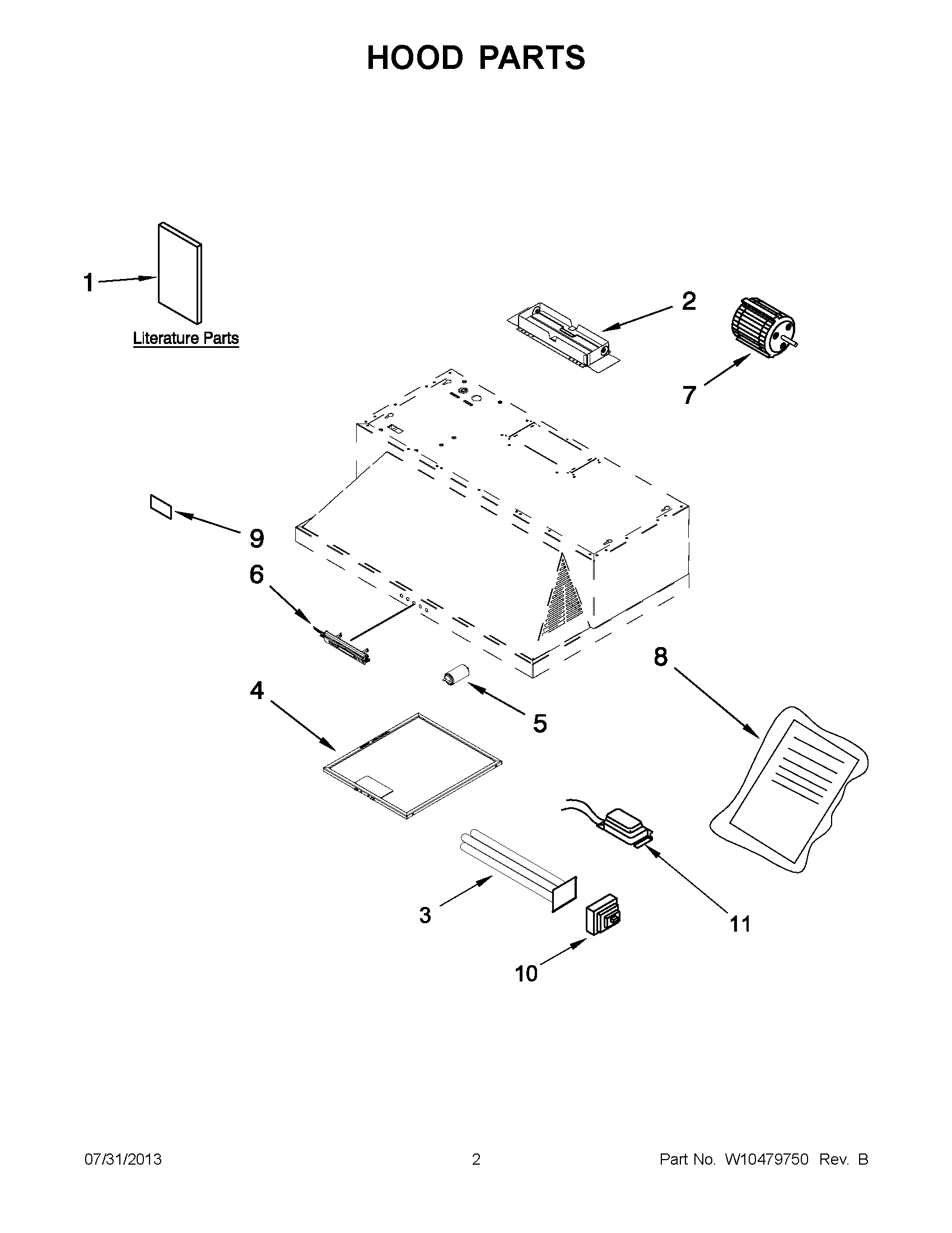 01 - HOOD PARTS