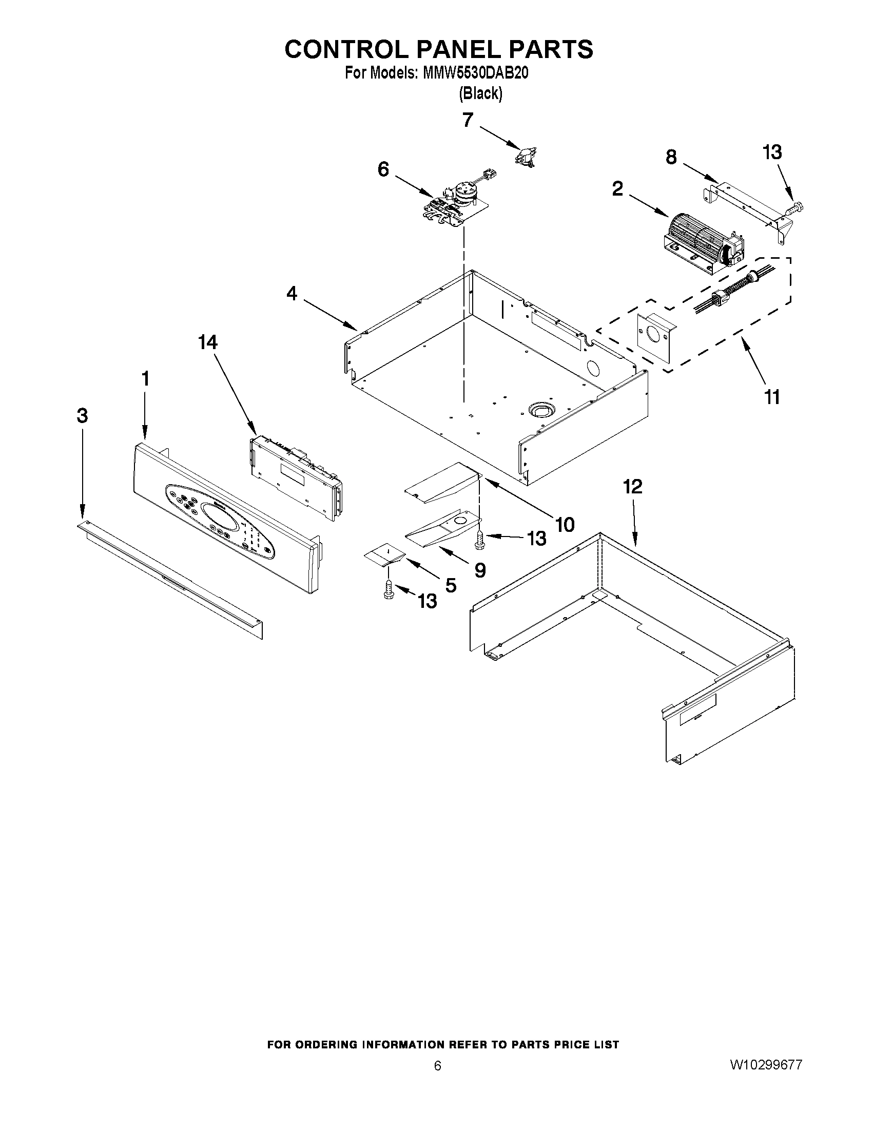 04 - CONTROL PANEL PARTS