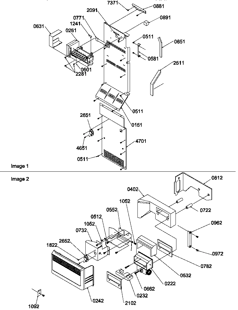 05 - ICE MAKER/CONTROL ASSEMBLIES