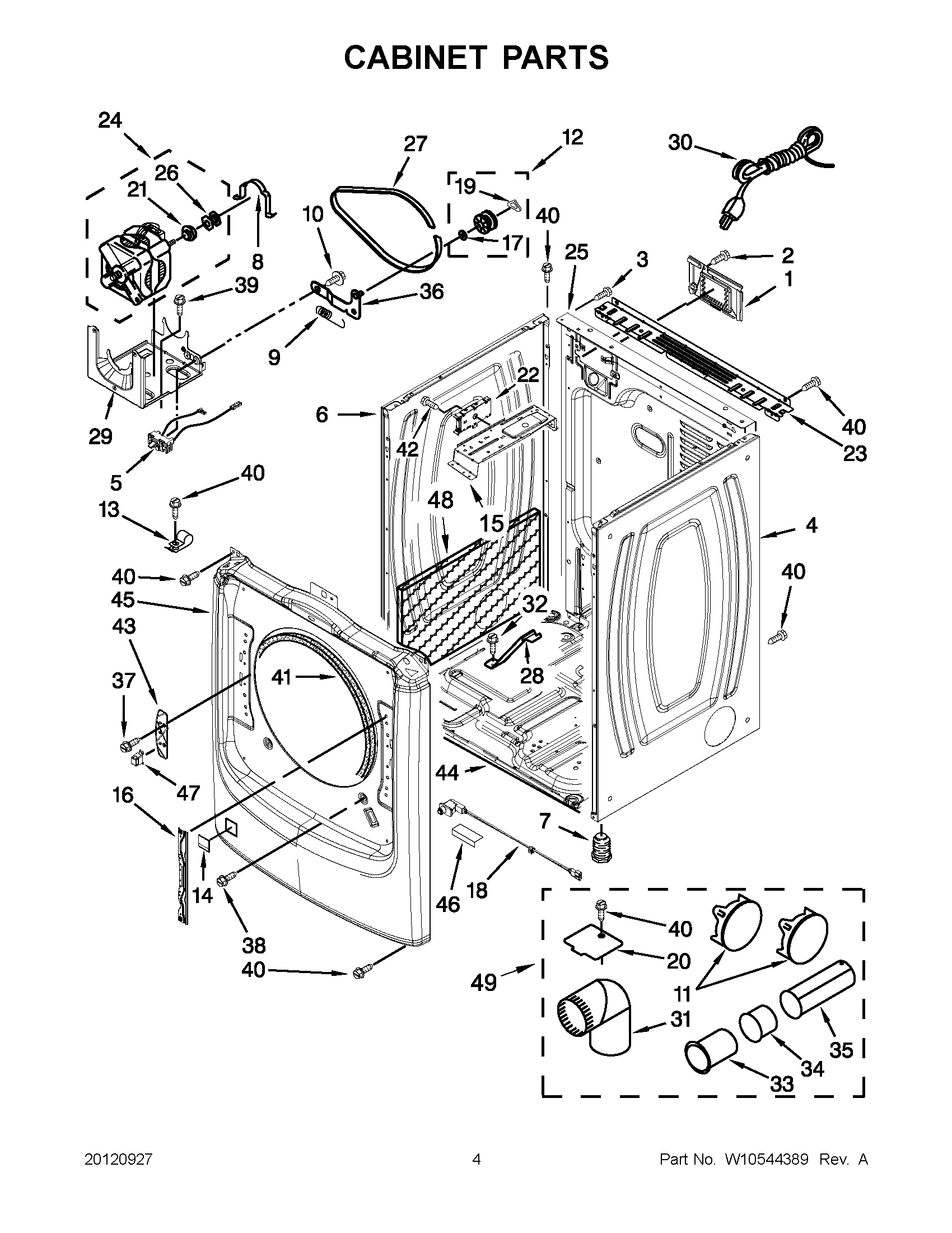 02 - CABINET PARTS
