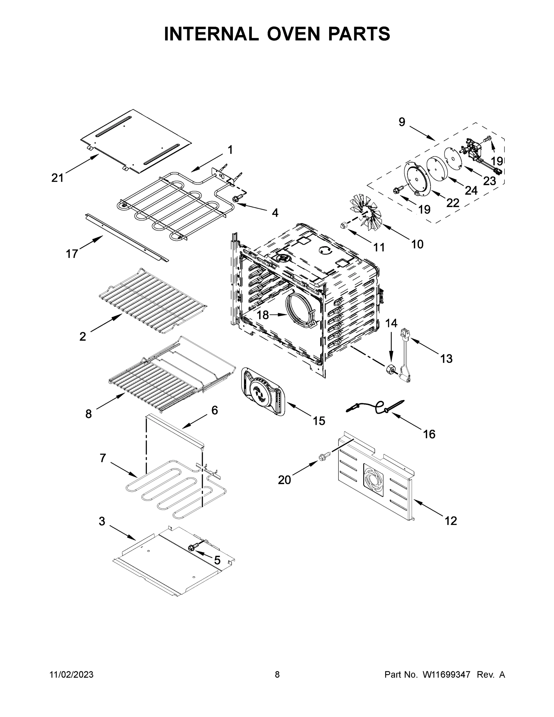 05 - INTERNAL OVEN PARTS