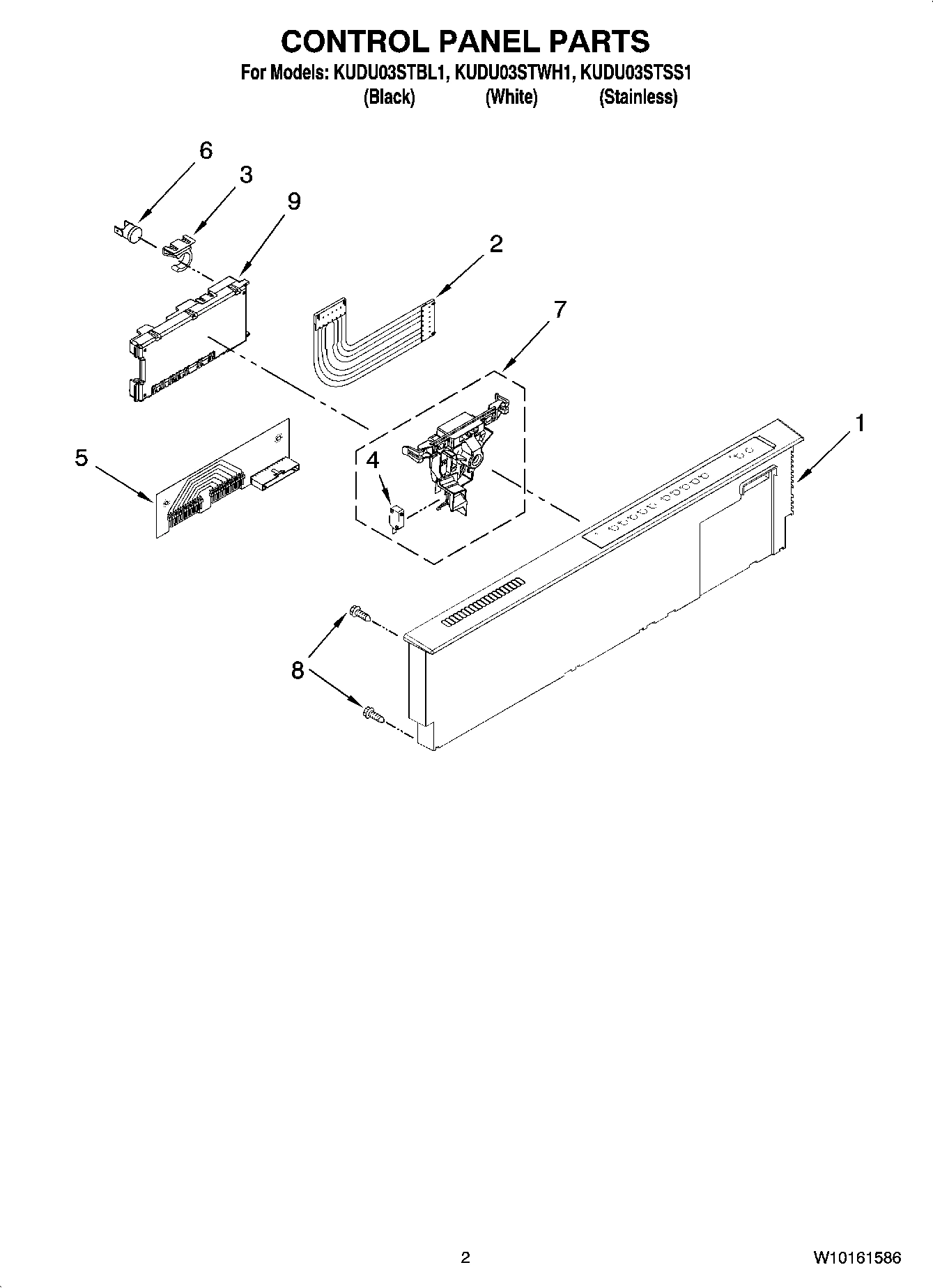 02 - CONTROL PANEL PARTS