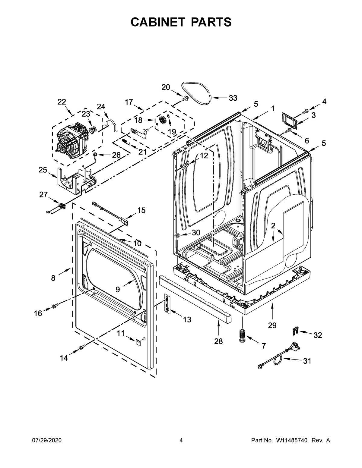 03 - CABINET PARTS