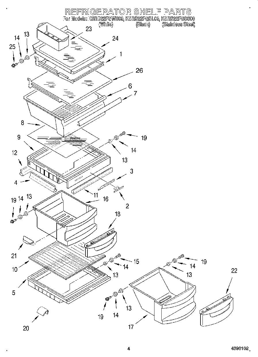 03 - REFRIGERATOR SHELF