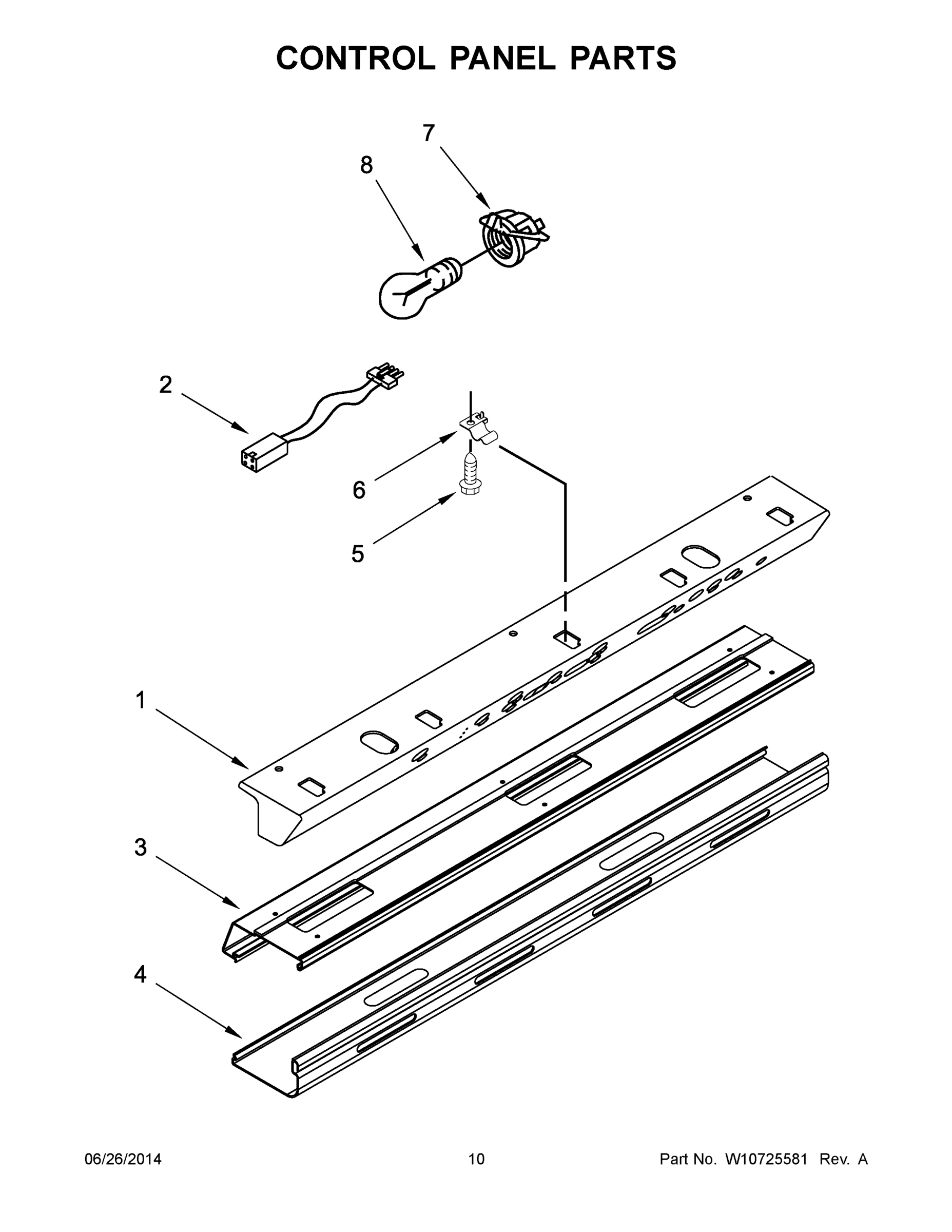 06 - CONTROL PANEL PARTS
