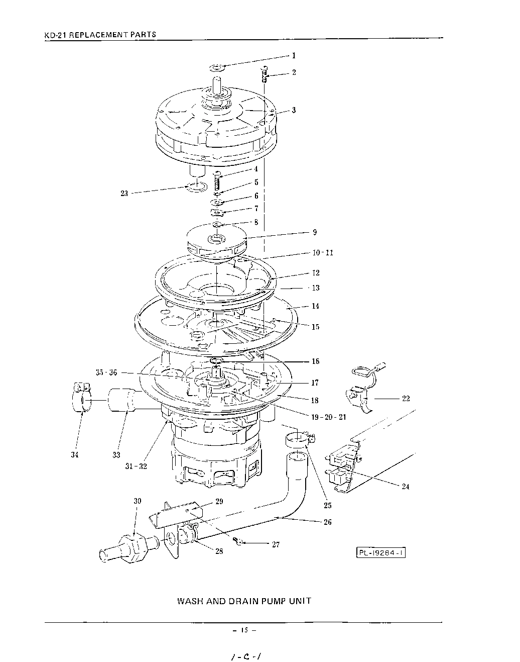 09 - WASH AND DRAIN PUMP
