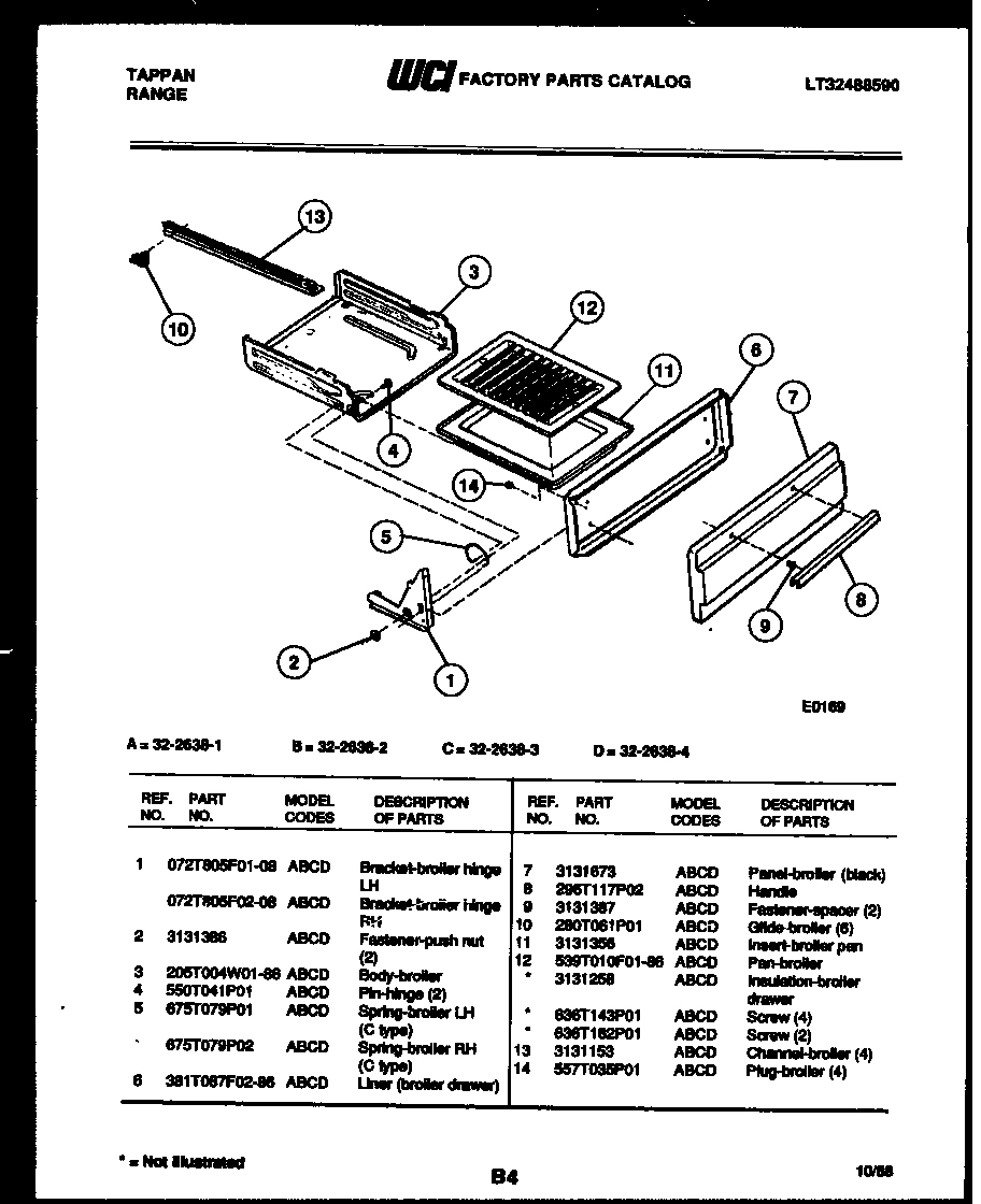 06 - BROILER DRAWER PARTS