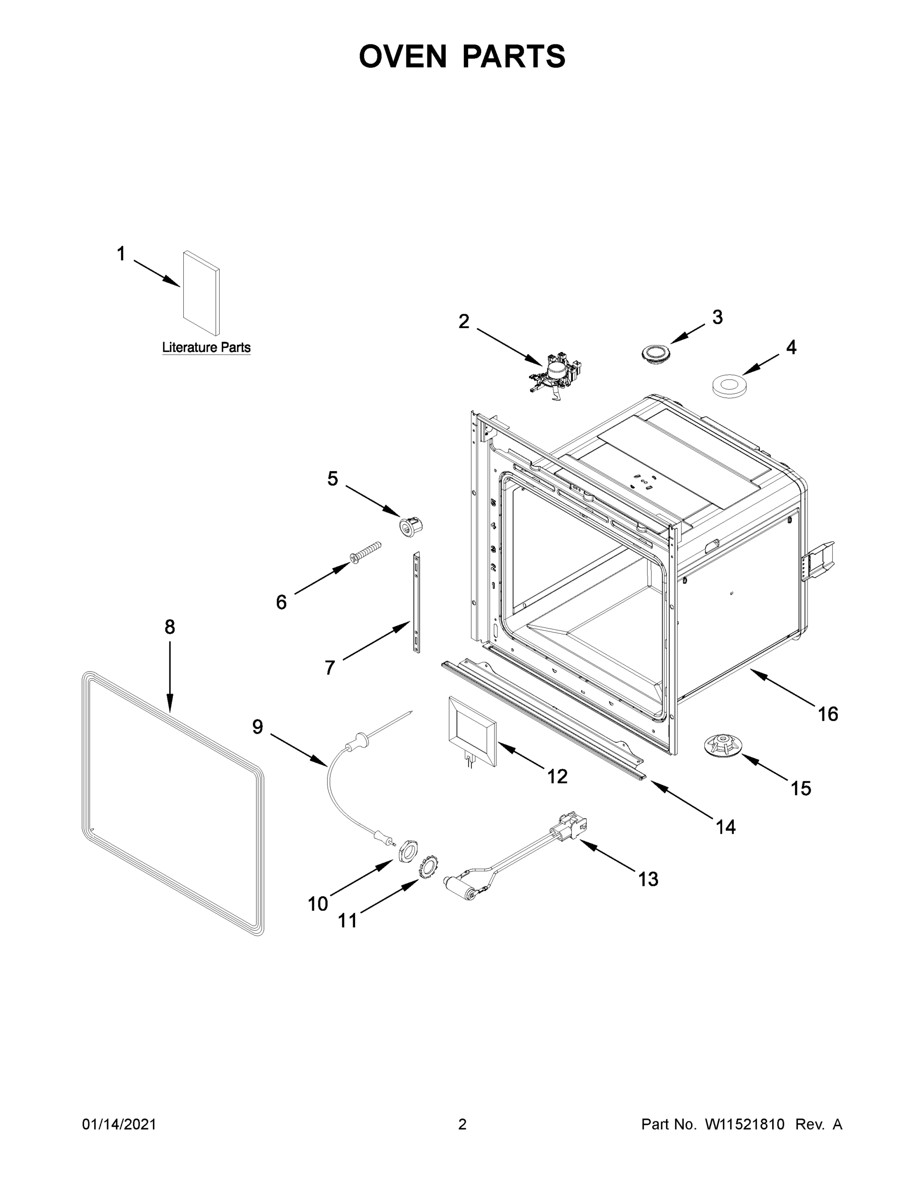 02 - OVEN PARTS
