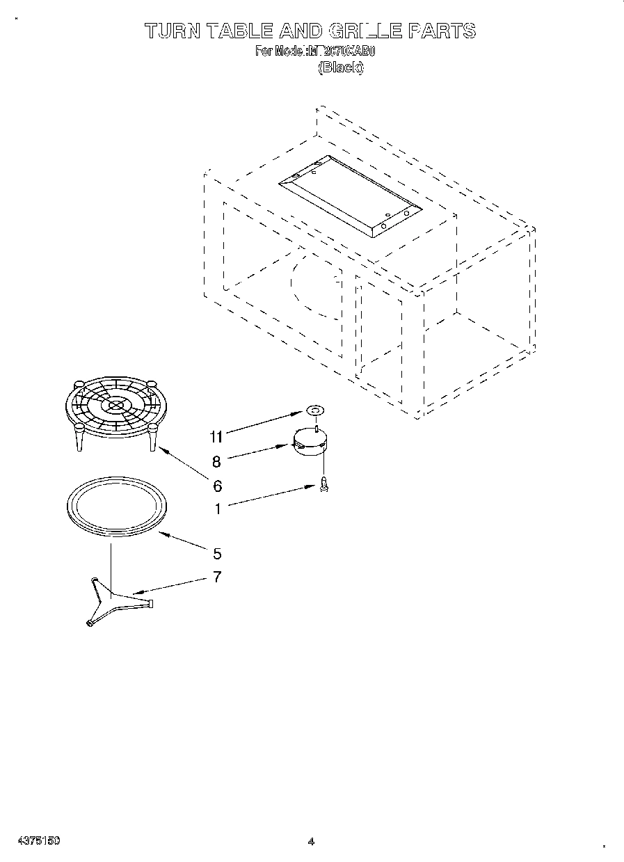 04 - TURN TABLE AND GRILLE