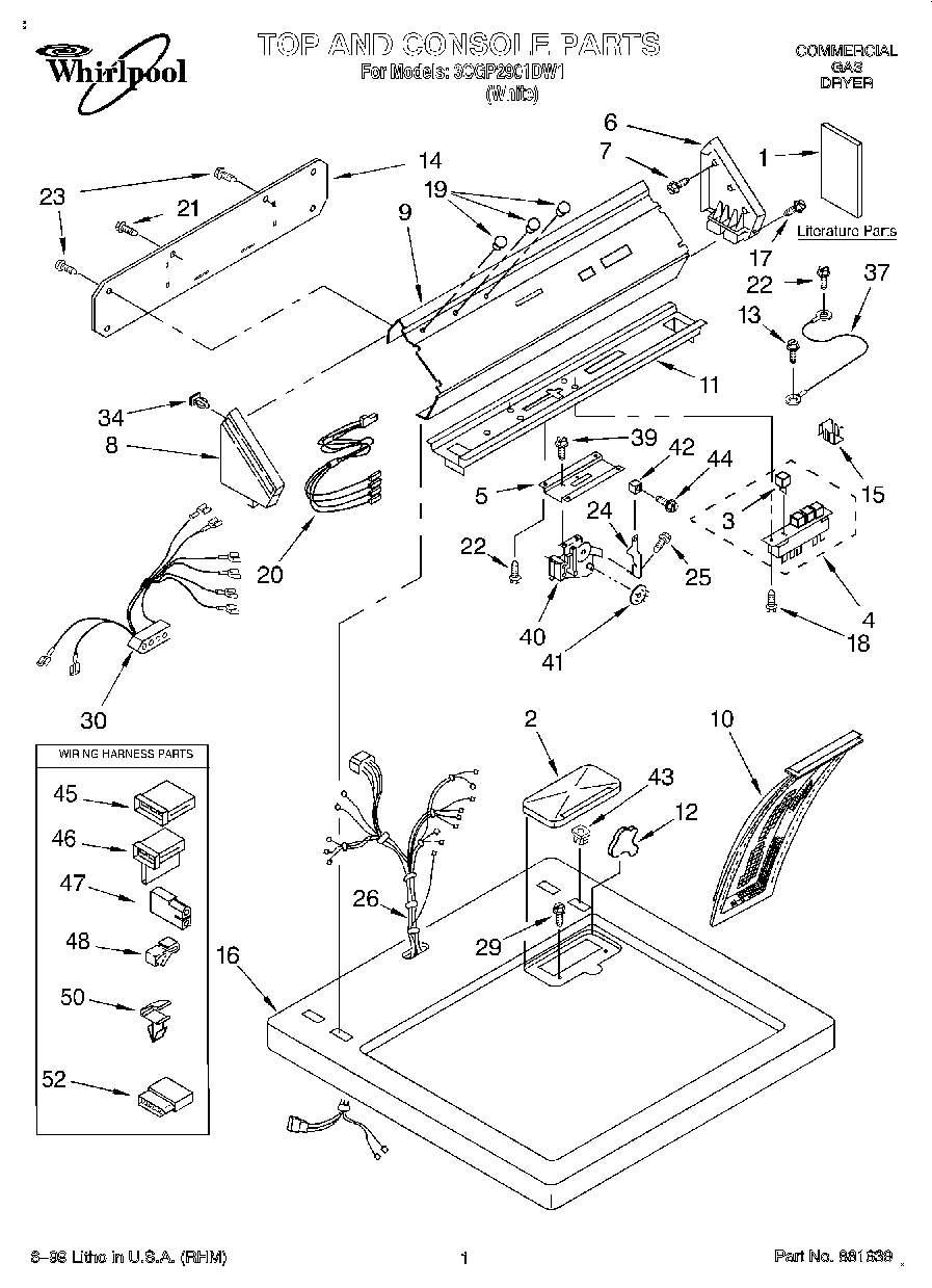 01 - TOP AND CONSOLE, LITERATURE