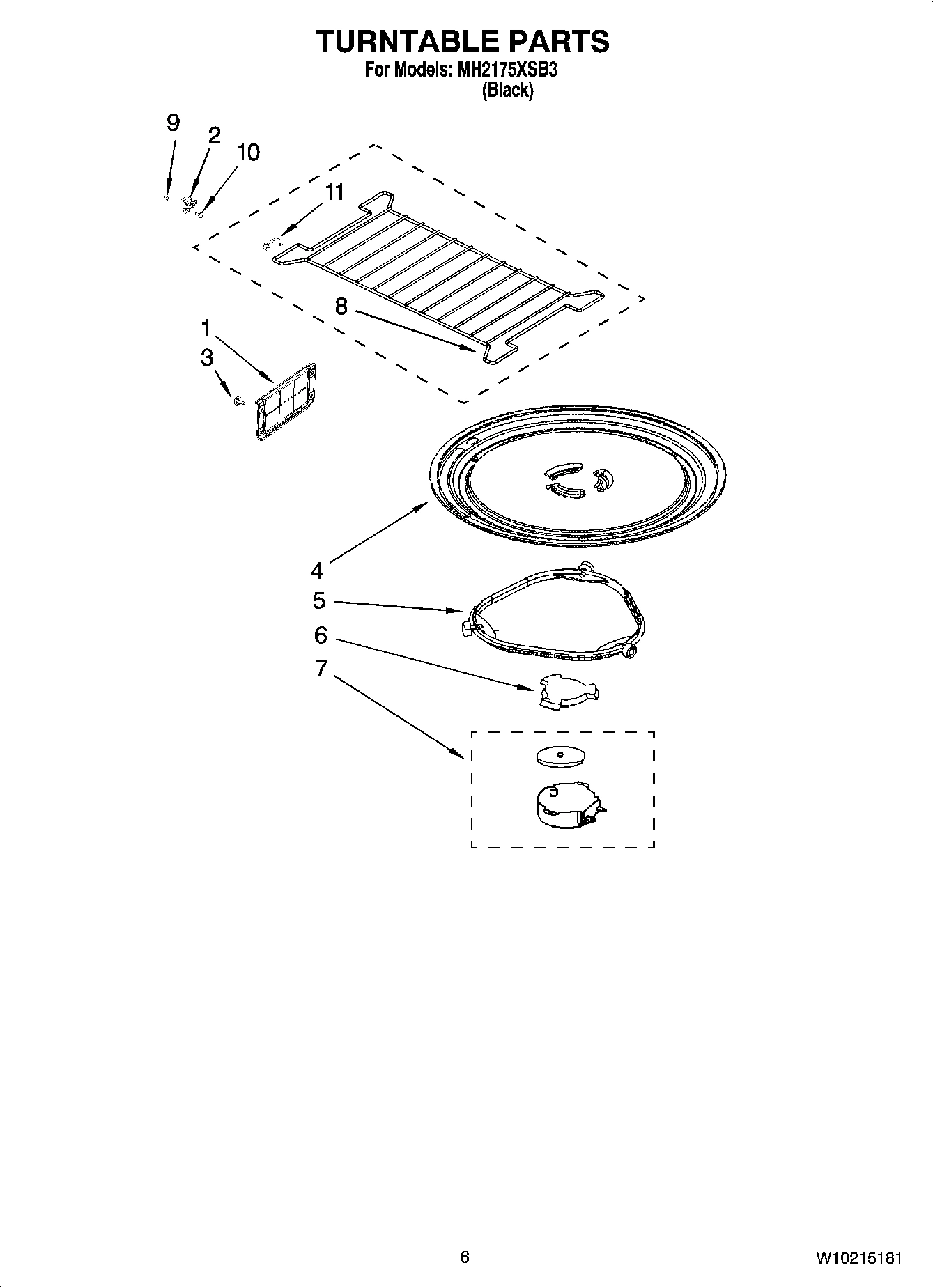 05 - TURNTABLE PARTS