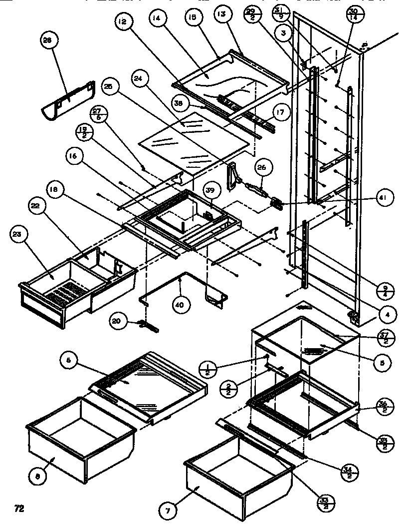 15 - SHELVING & DRAWERS (REF)