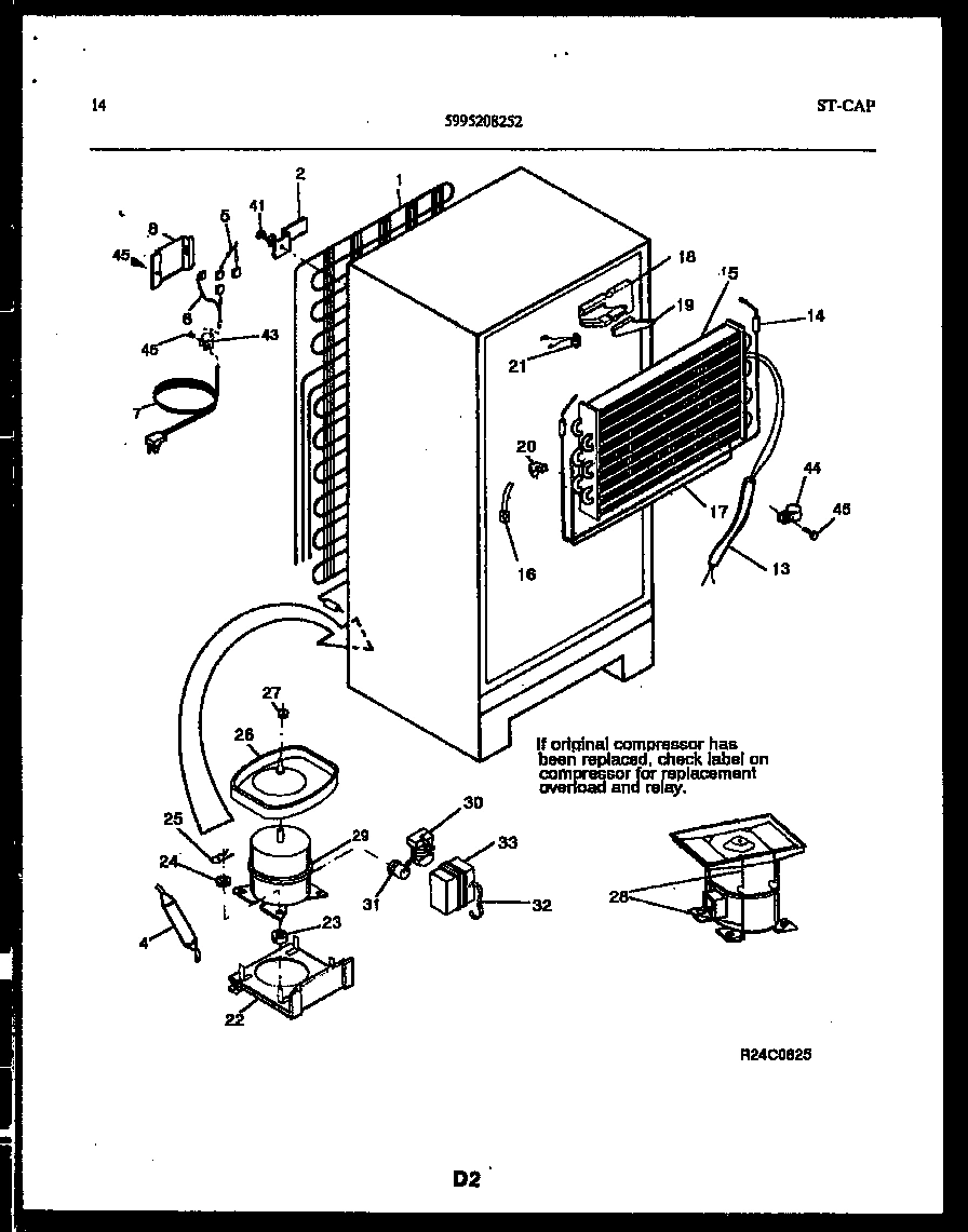 08 - SYSTEM AND AUTOMATIC DEFROST PARTS