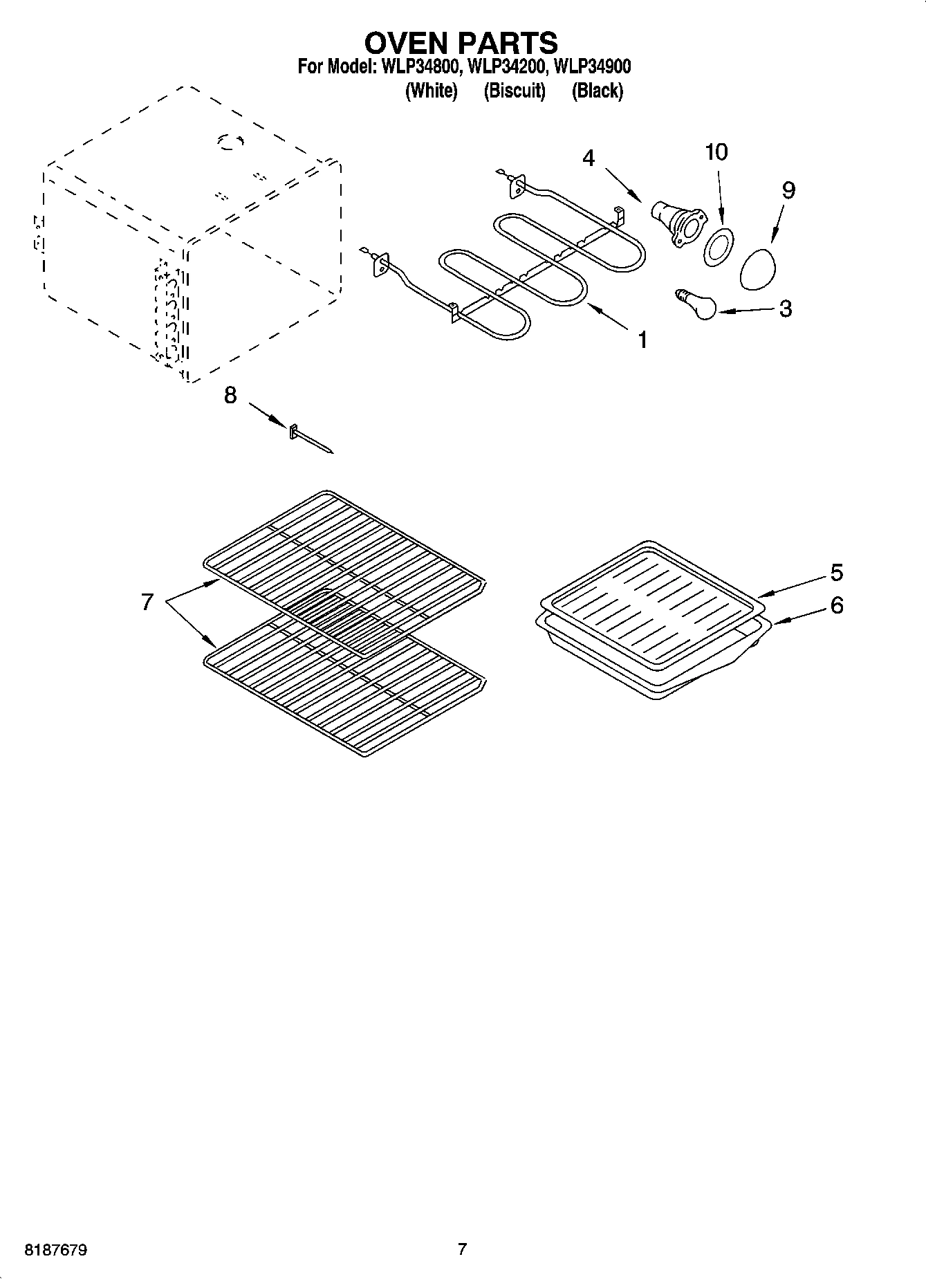 05 - OVEN PARTS