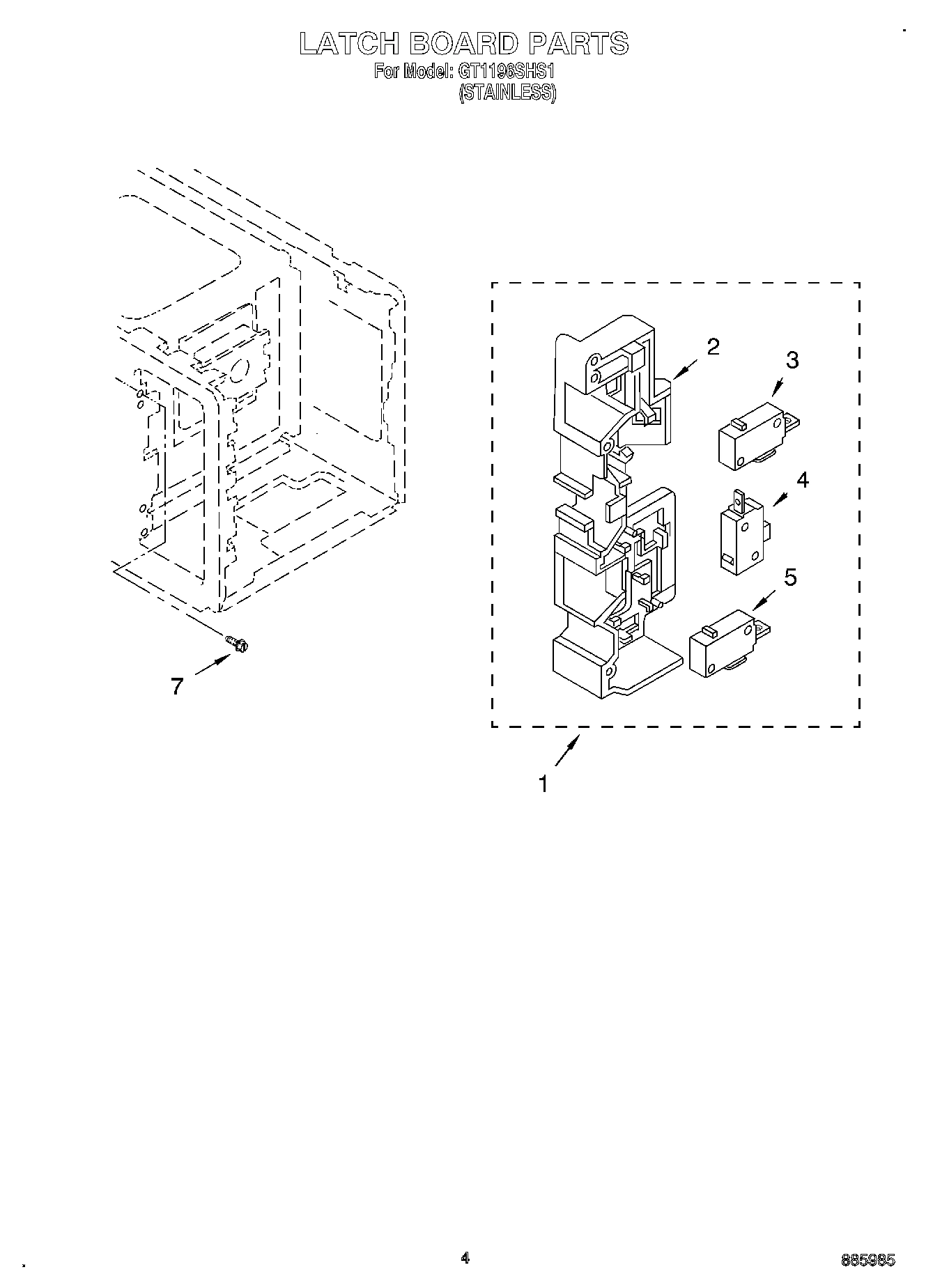 04 - LATCH BOARD