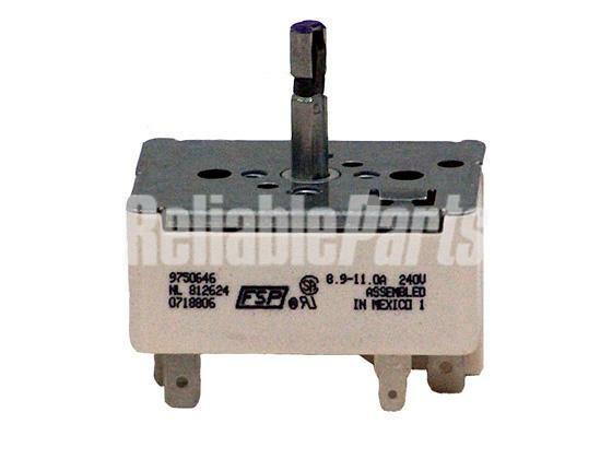 WP9750646 Whirlpool Infinite Switch | Reliable Parts