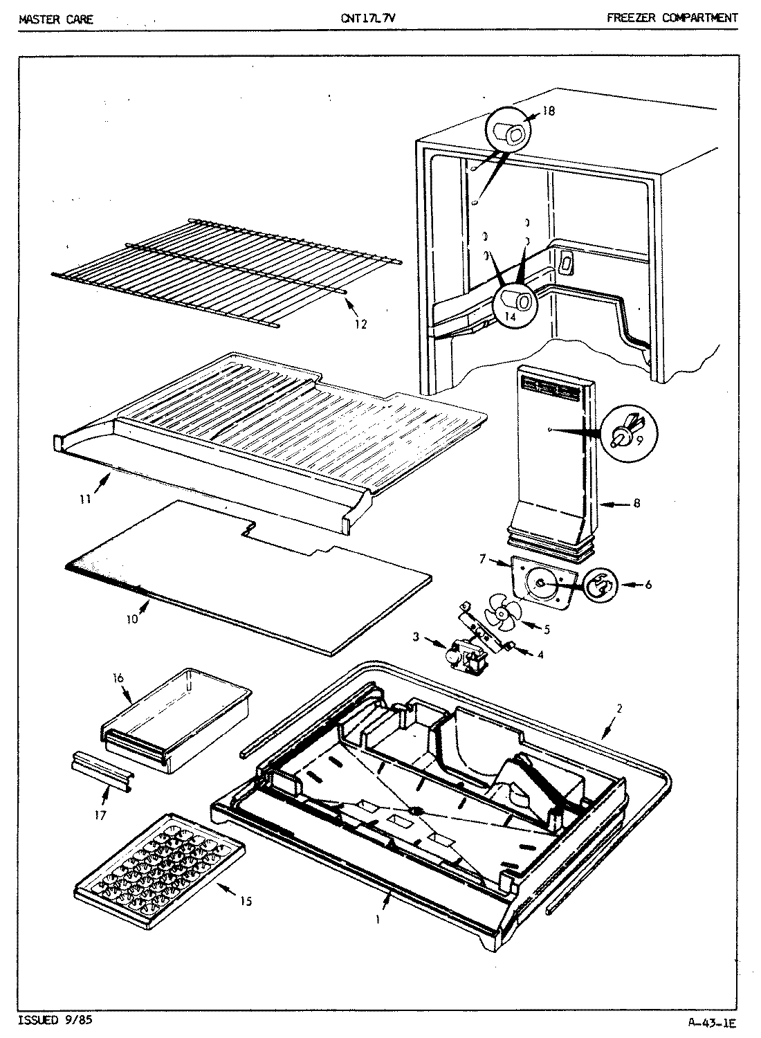 01 - FREEZER COMPARTMENT