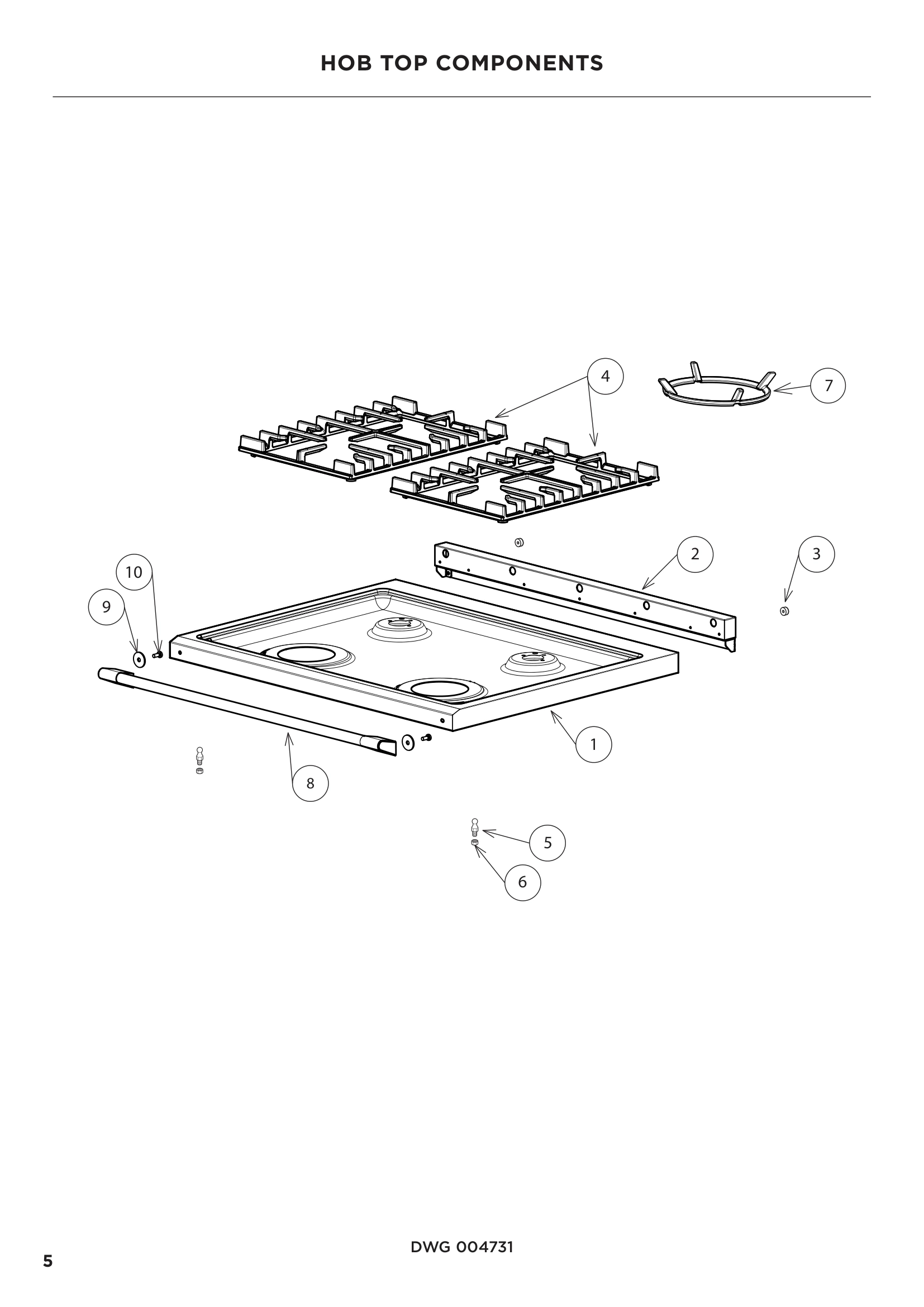HOBTOP COMPONENTS