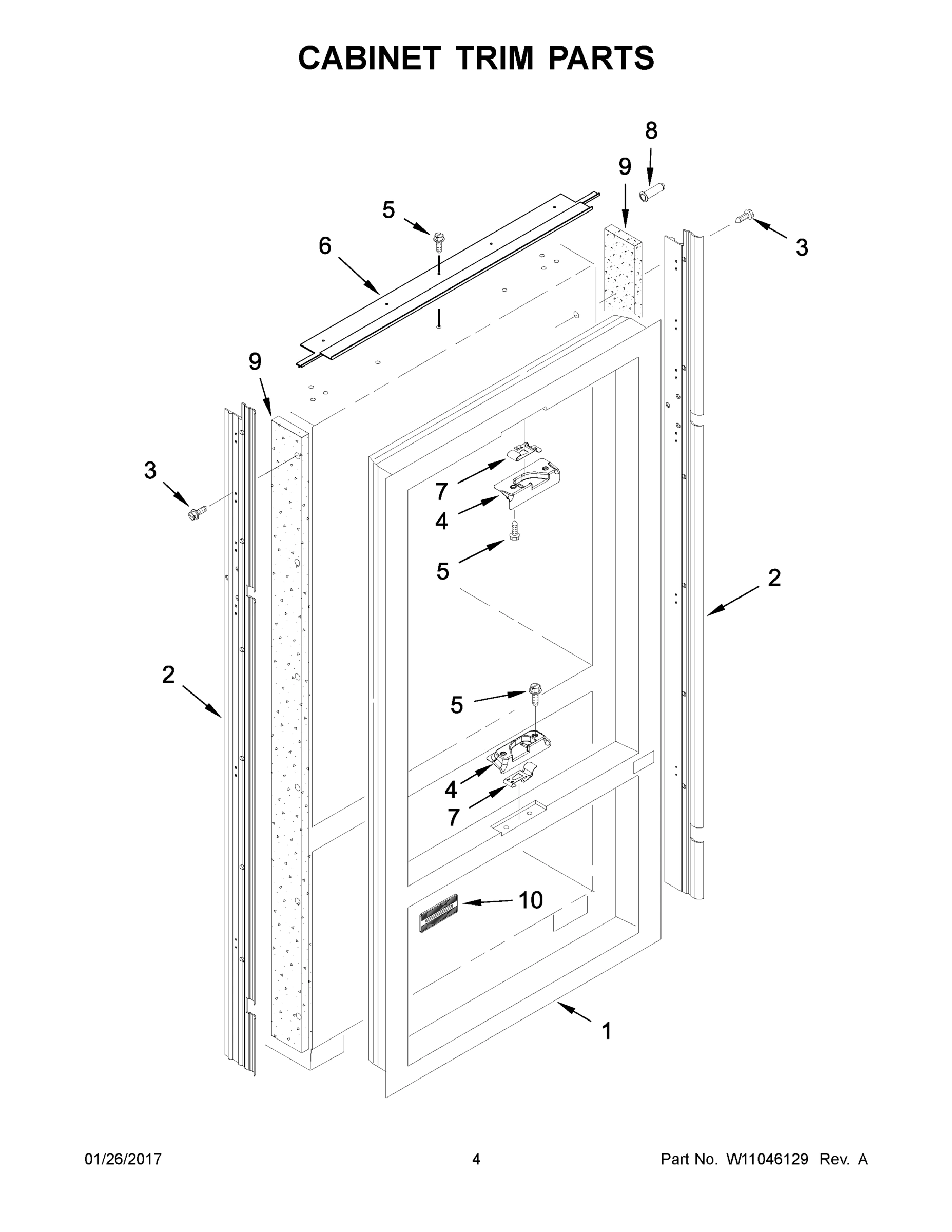 03 - CABINET TRIM PARTS
